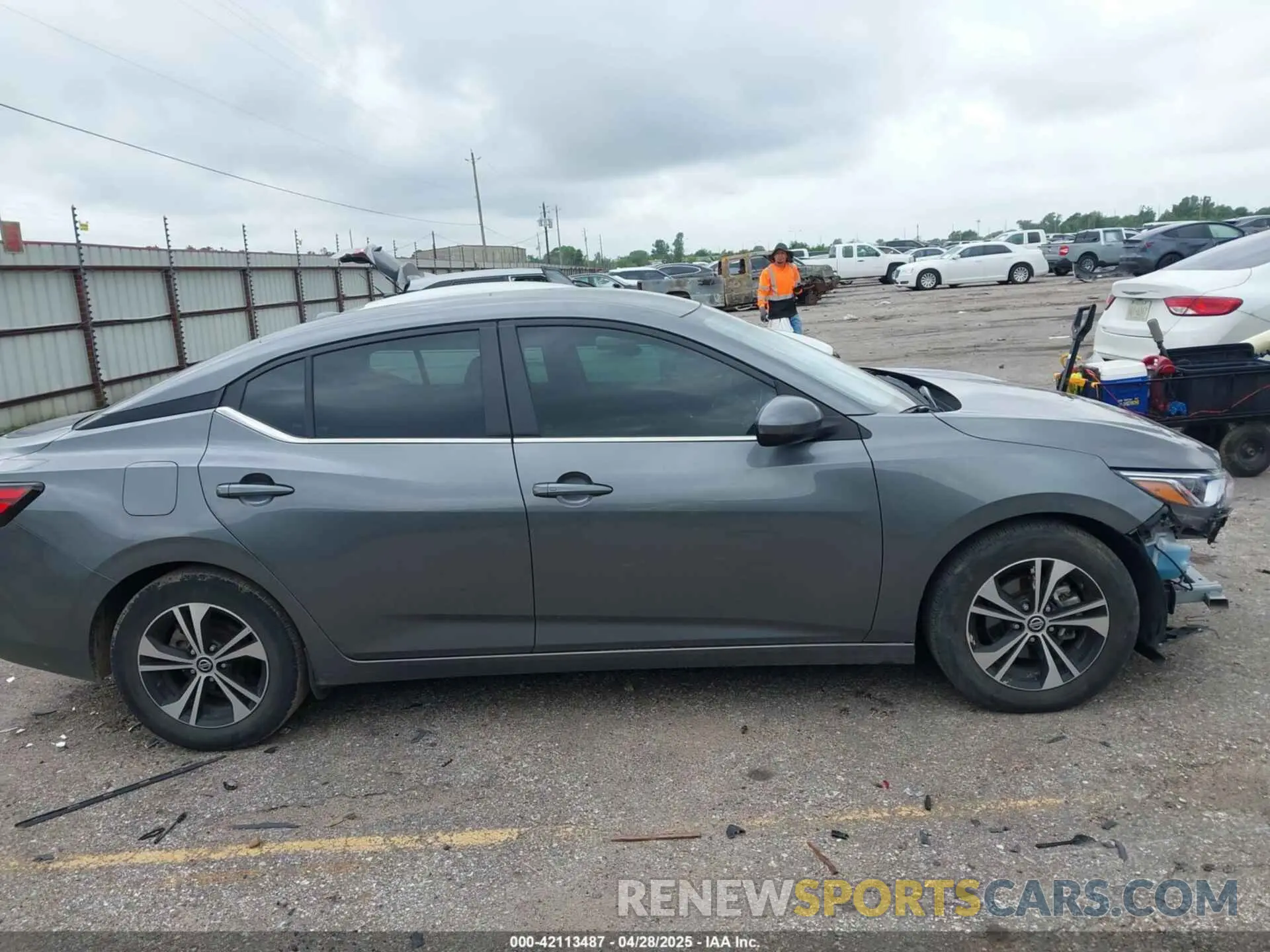 13 Photograph of a damaged car 3N1AB8CV5PY298956 NISSAN SENTRA 2023