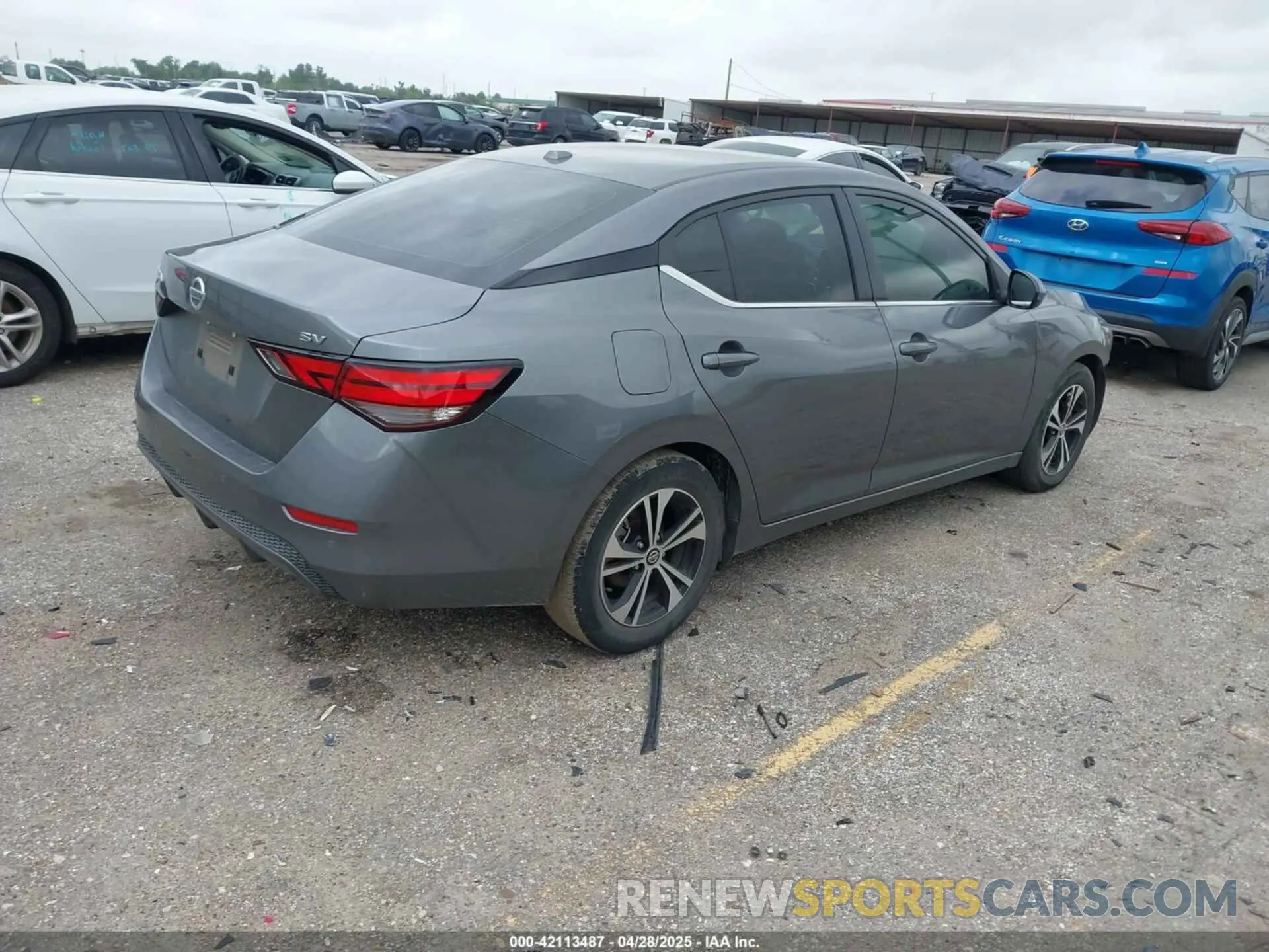4 Photograph of a damaged car 3N1AB8CV5PY298956 NISSAN SENTRA 2023