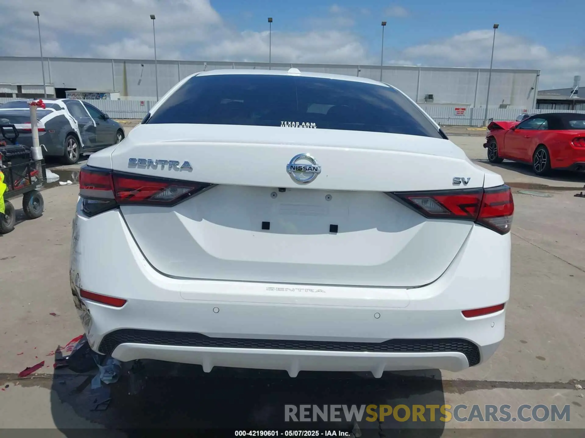 16 Photograph of a damaged car 3N1AB8CV5PY306702 NISSAN SENTRA 2023