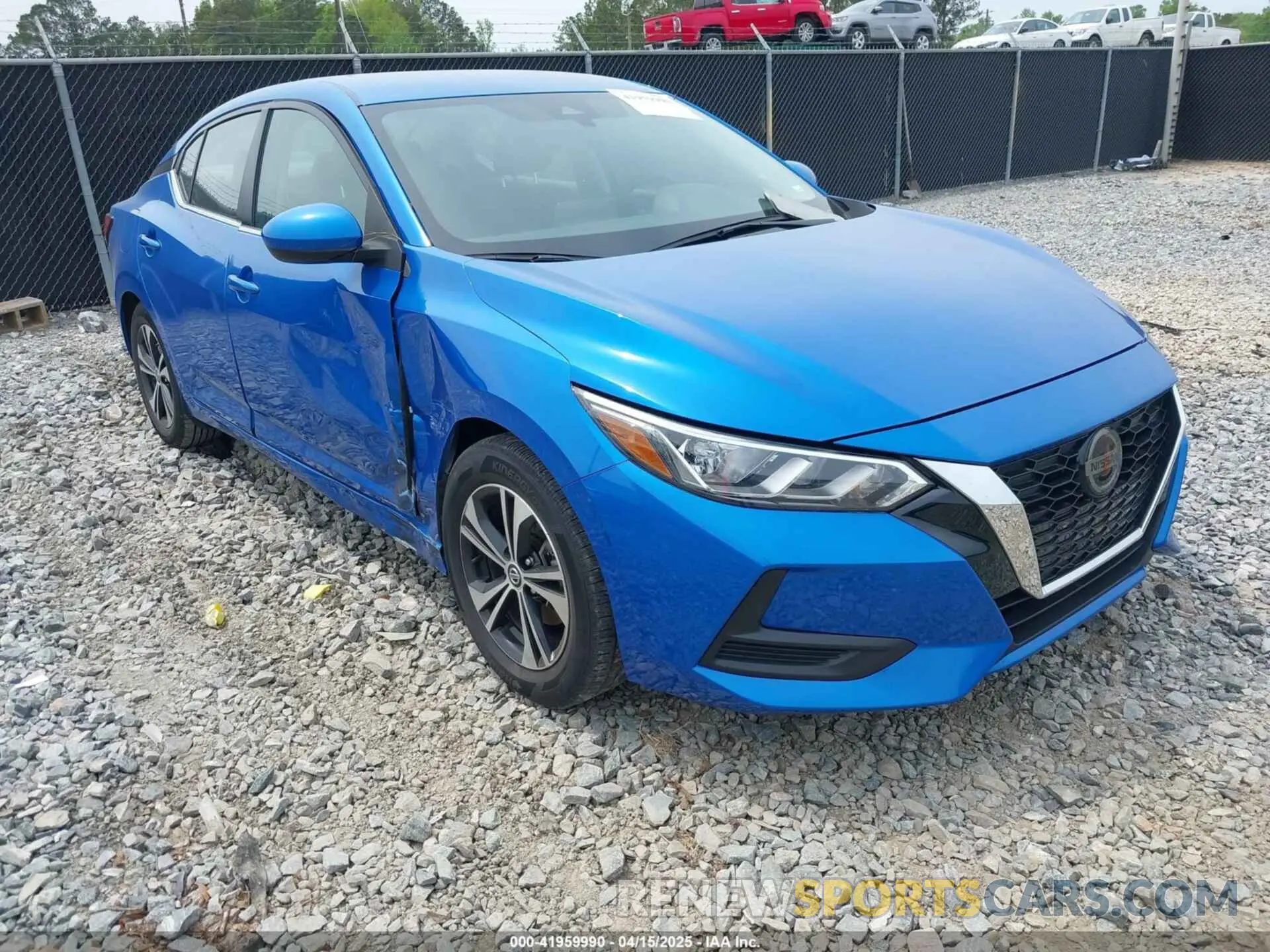 1 Photograph of a damaged car 3N1AB8CV5PY309468 NISSAN SENTRA 2023