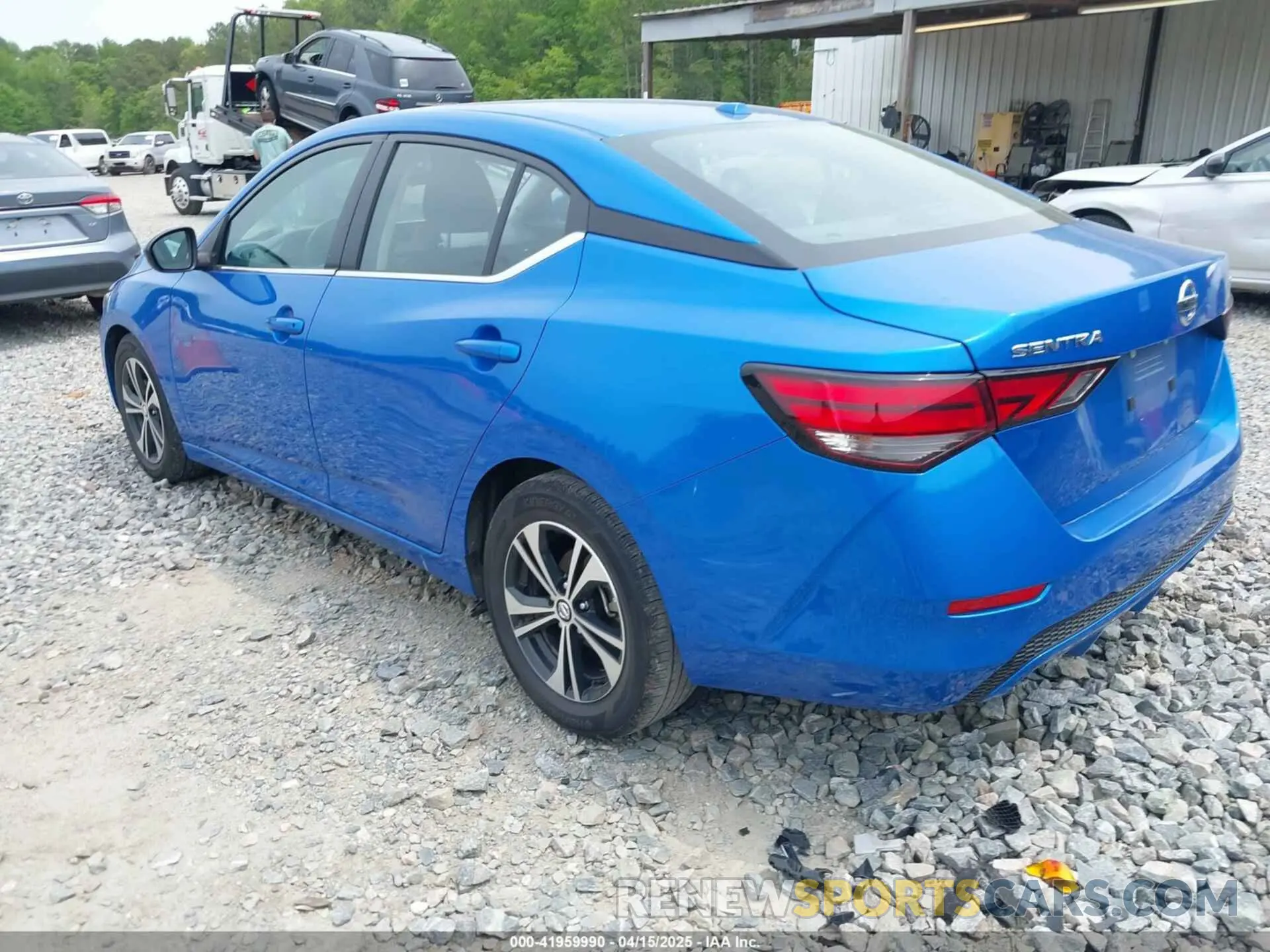 3 Photograph of a damaged car 3N1AB8CV5PY309468 NISSAN SENTRA 2023
