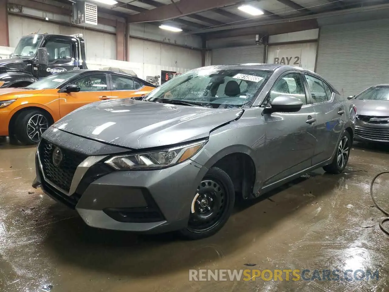 1 Photograph of a damaged car 3N1AB8CV5PY309907 NISSAN SENTRA 2023