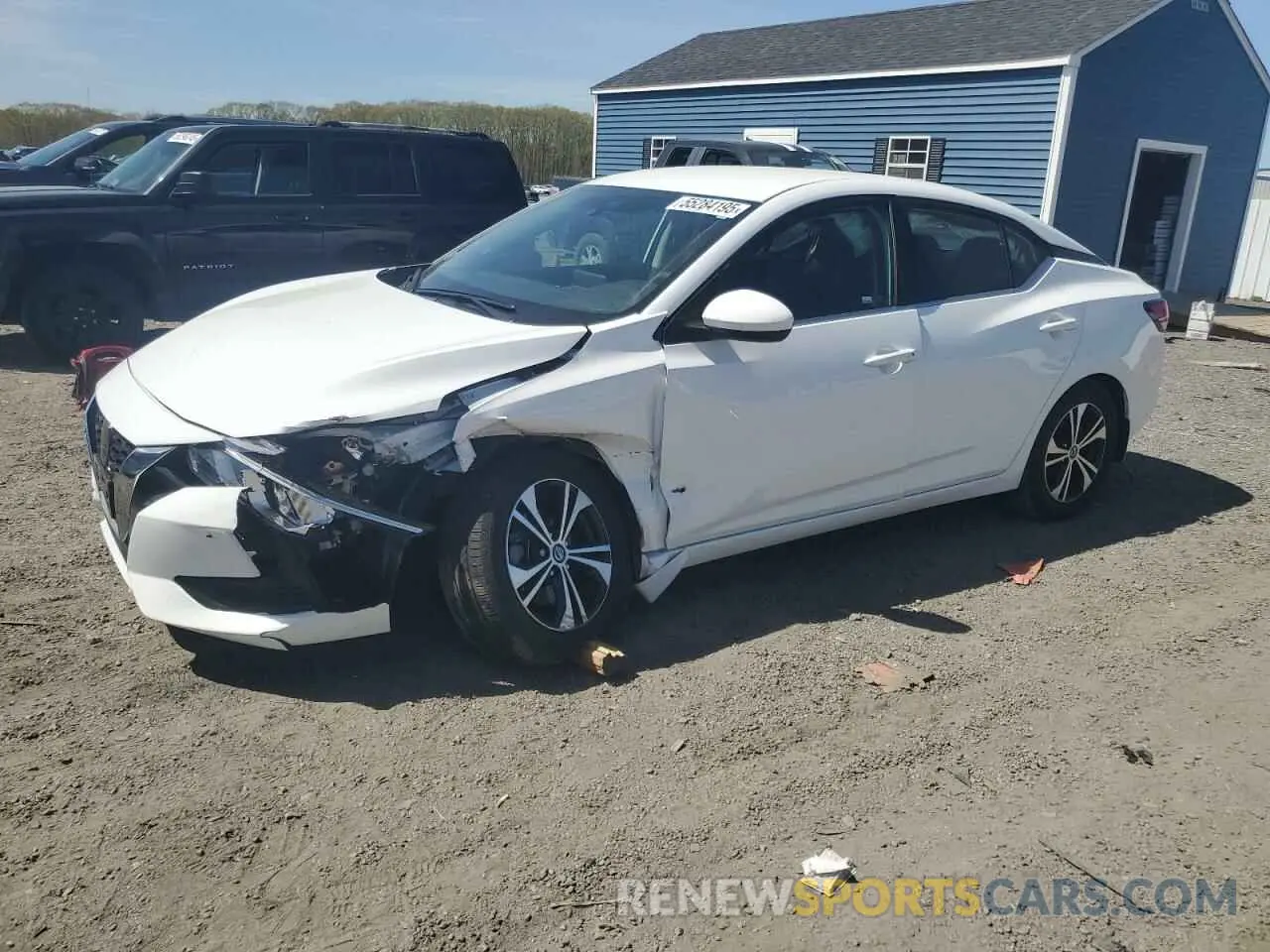 1 Photograph of a damaged car 3N1AB8CV5PY320096 NISSAN SENTRA 2023