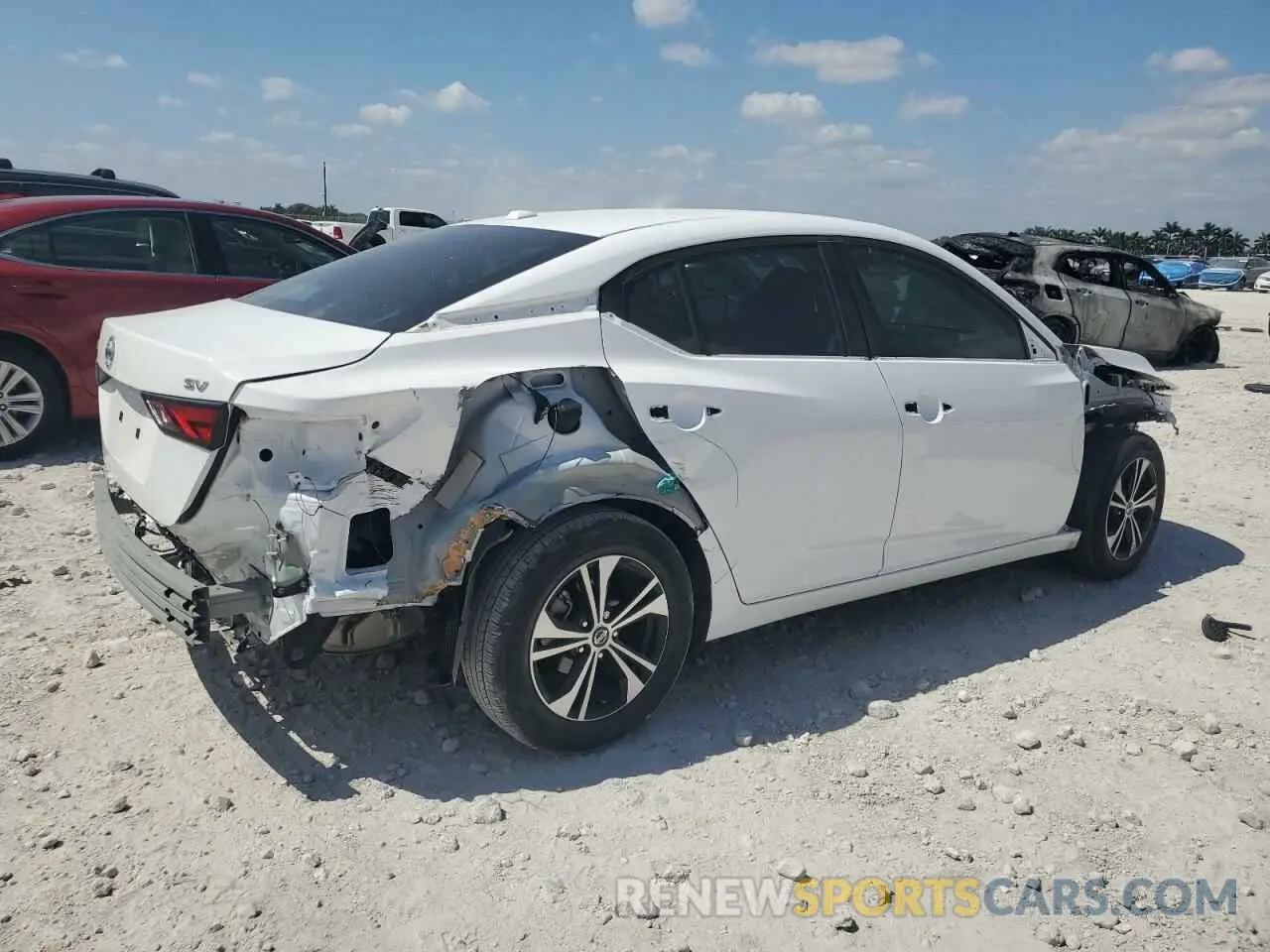 3 Photograph of a damaged car 3N1AB8CV5PY321510 NISSAN SENTRA 2023
