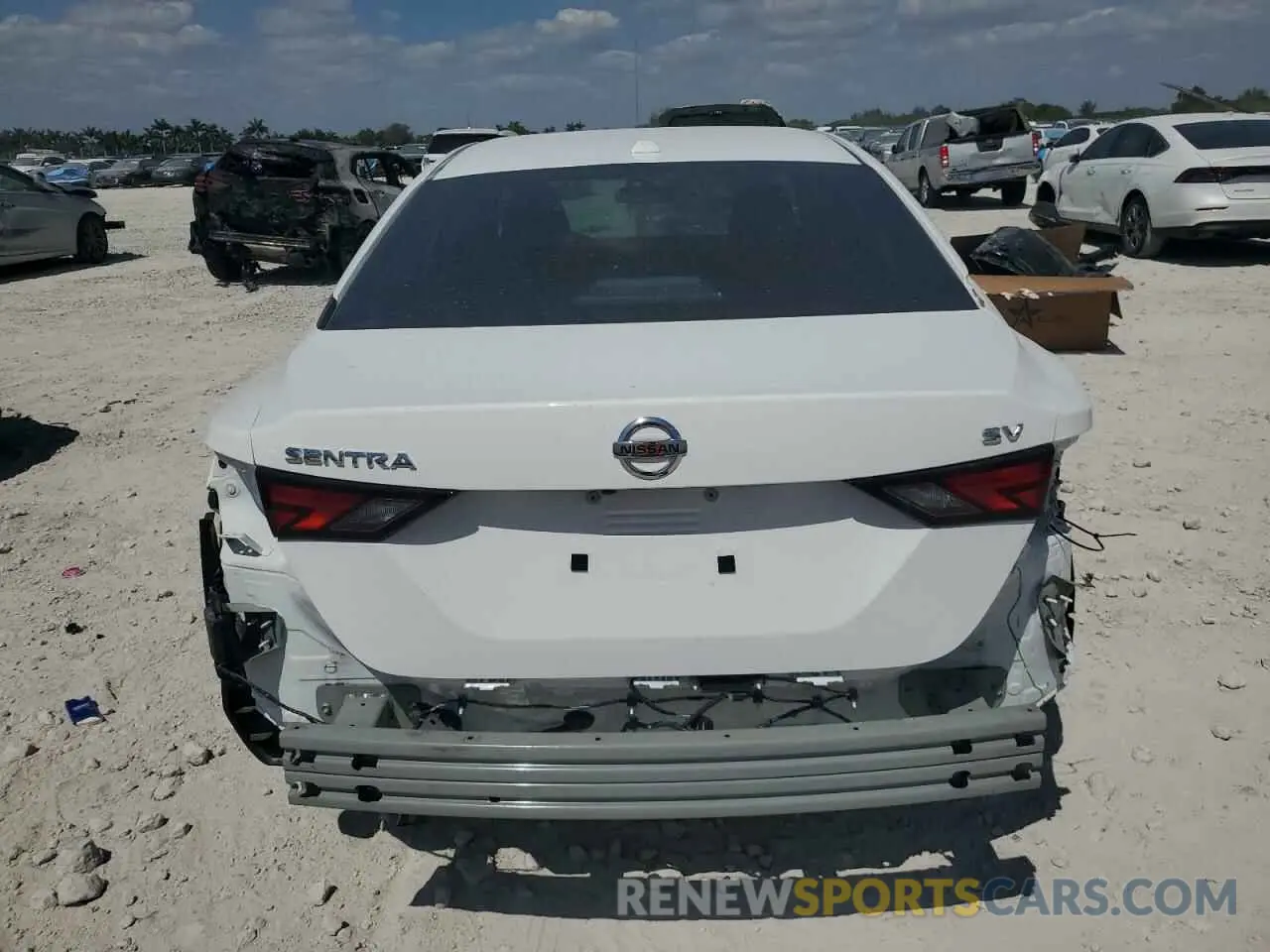 6 Photograph of a damaged car 3N1AB8CV5PY321510 NISSAN SENTRA 2023