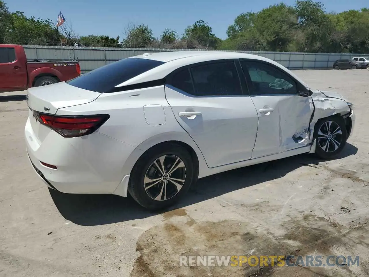 3 Photograph of a damaged car 3N1AB8CV5PY321619 NISSAN SENTRA 2023