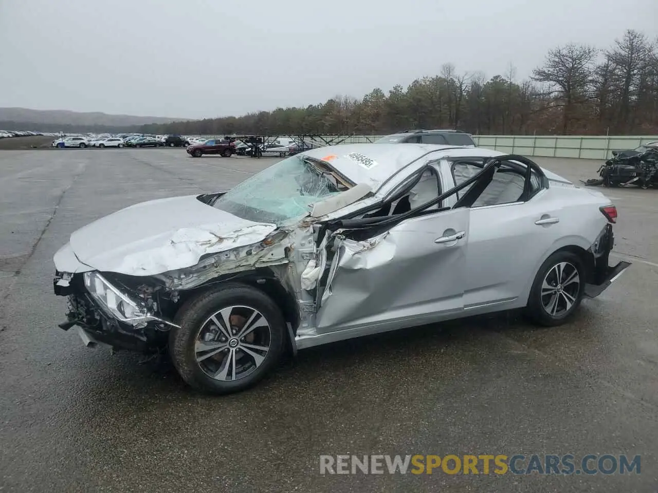 1 Photograph of a damaged car 3N1AB8CV5PY325038 NISSAN SENTRA 2023