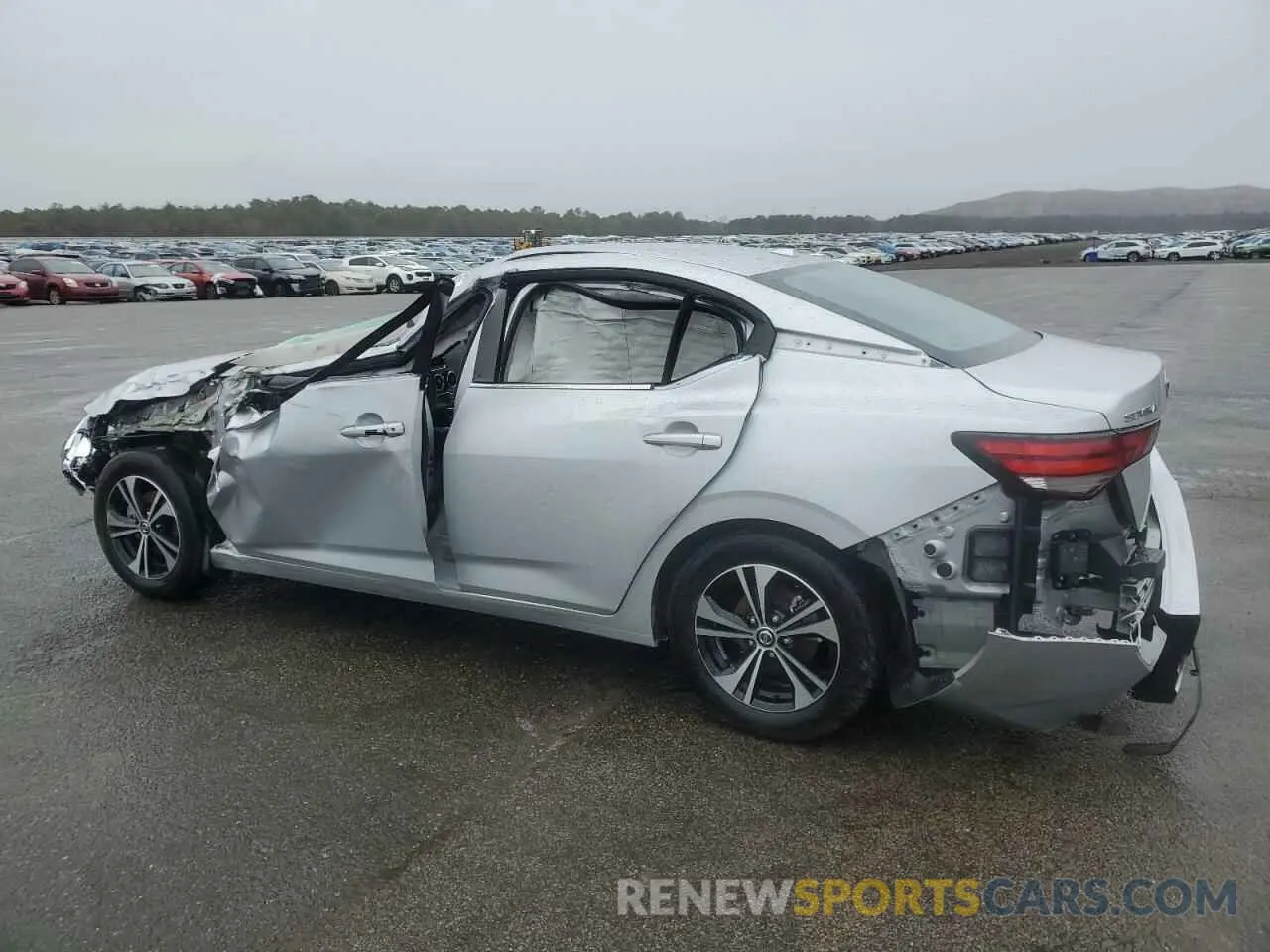 2 Photograph of a damaged car 3N1AB8CV5PY325038 NISSAN SENTRA 2023
