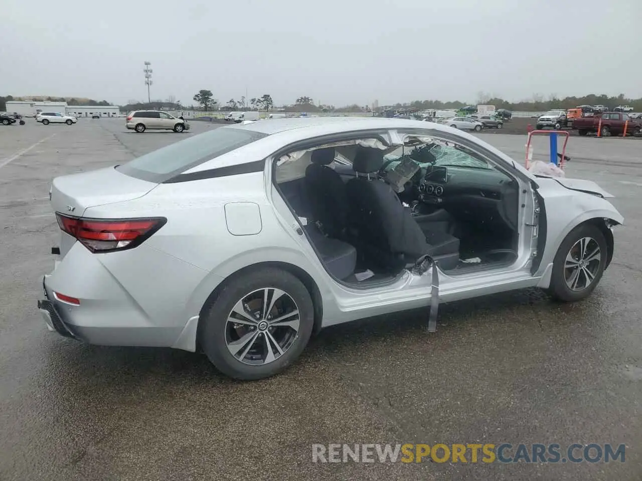 3 Photograph of a damaged car 3N1AB8CV5PY325038 NISSAN SENTRA 2023