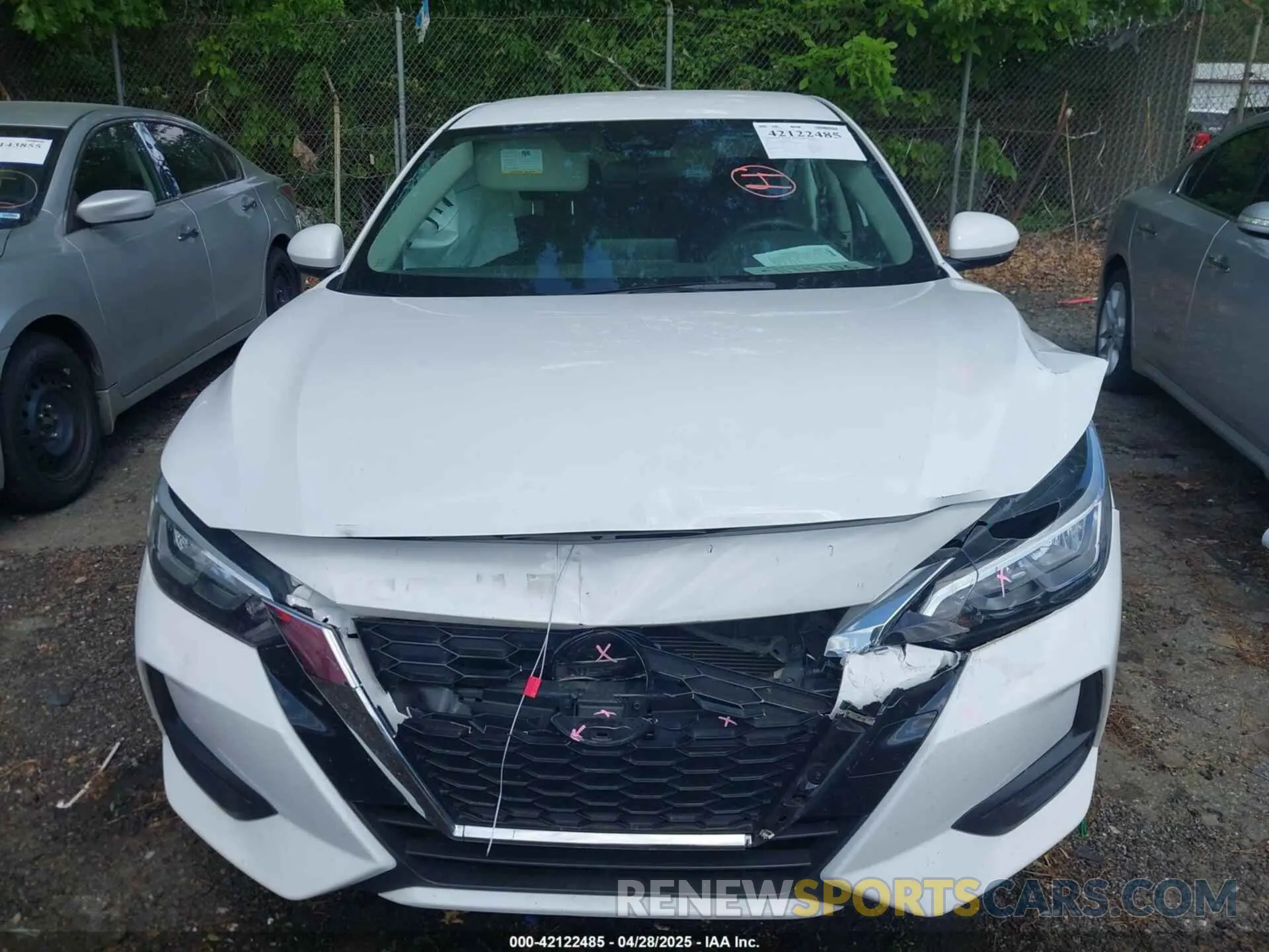 12 Photograph of a damaged car 3N1AB8CV6PY222470 NISSAN SENTRA 2023