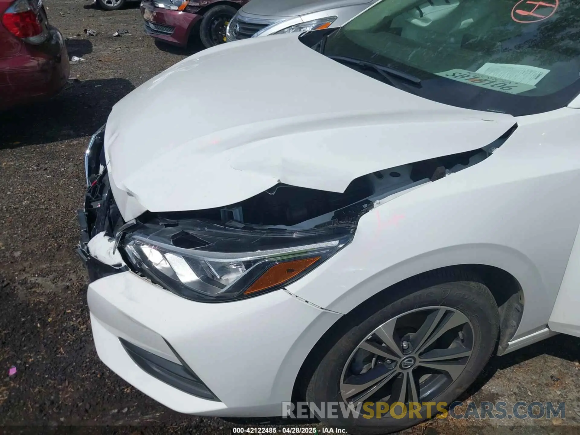 6 Photograph of a damaged car 3N1AB8CV6PY222470 NISSAN SENTRA 2023