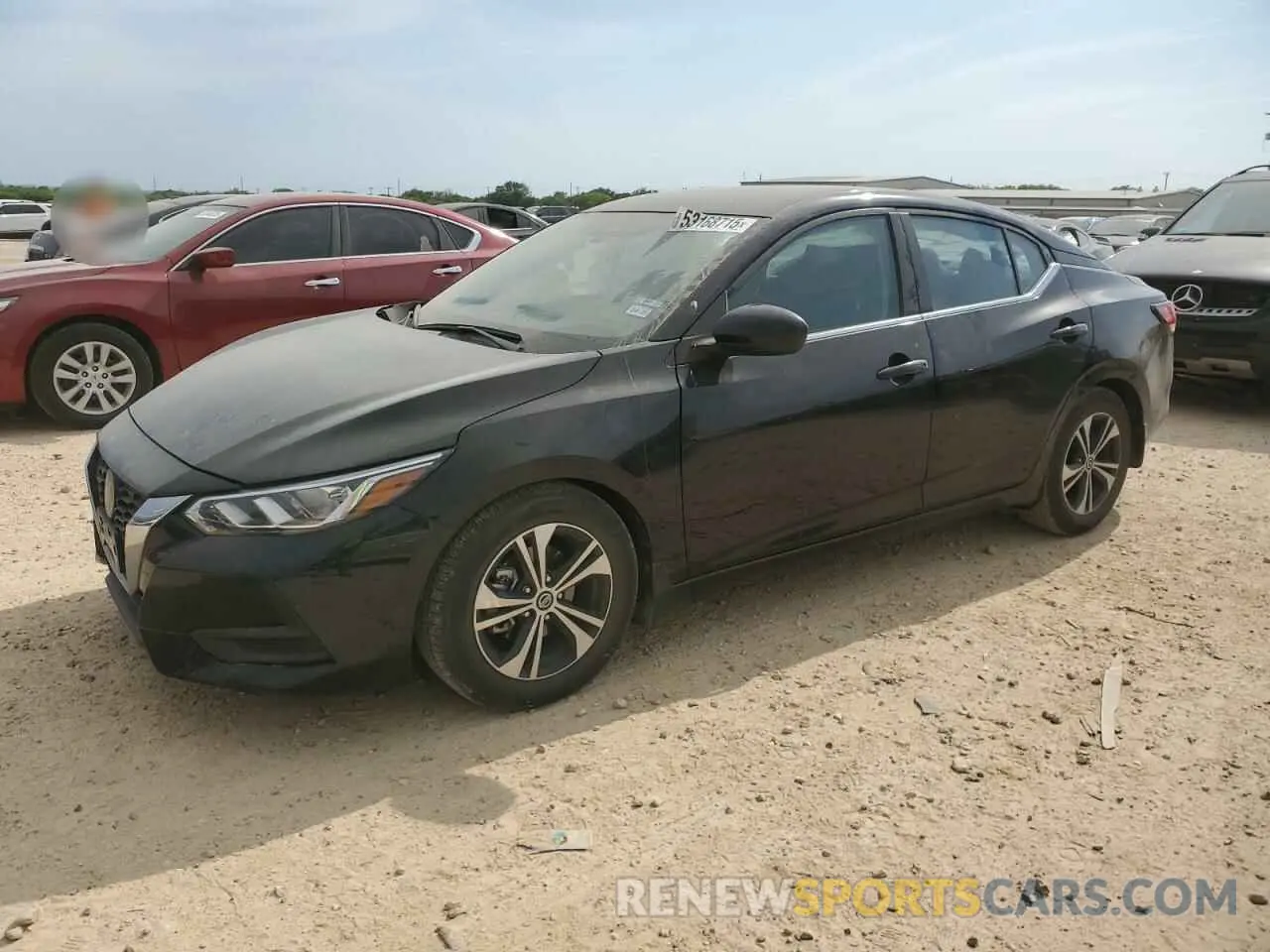 1 Photograph of a damaged car 3N1AB8CV6PY244582 NISSAN SENTRA 2023