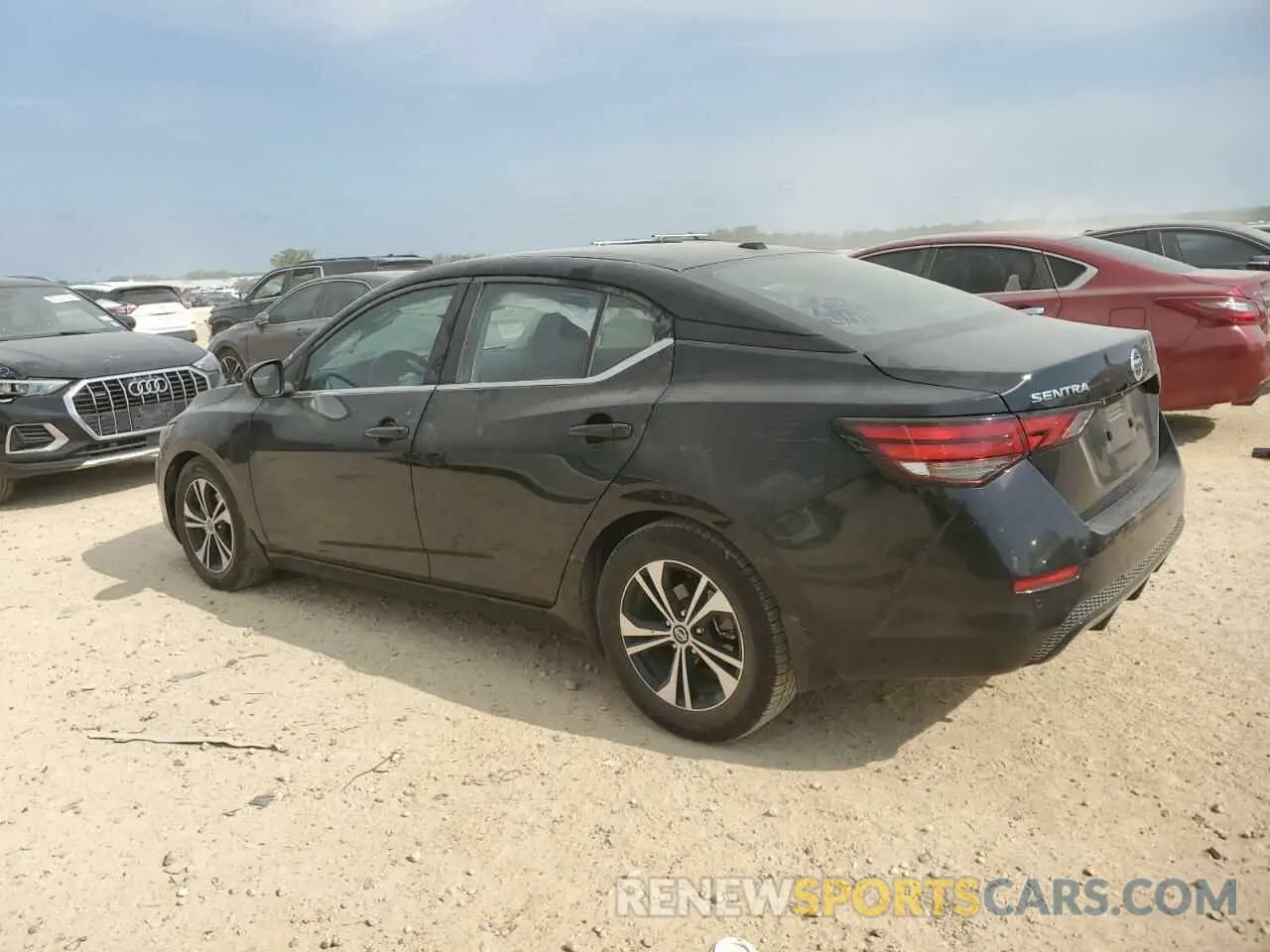 2 Photograph of a damaged car 3N1AB8CV6PY244582 NISSAN SENTRA 2023
