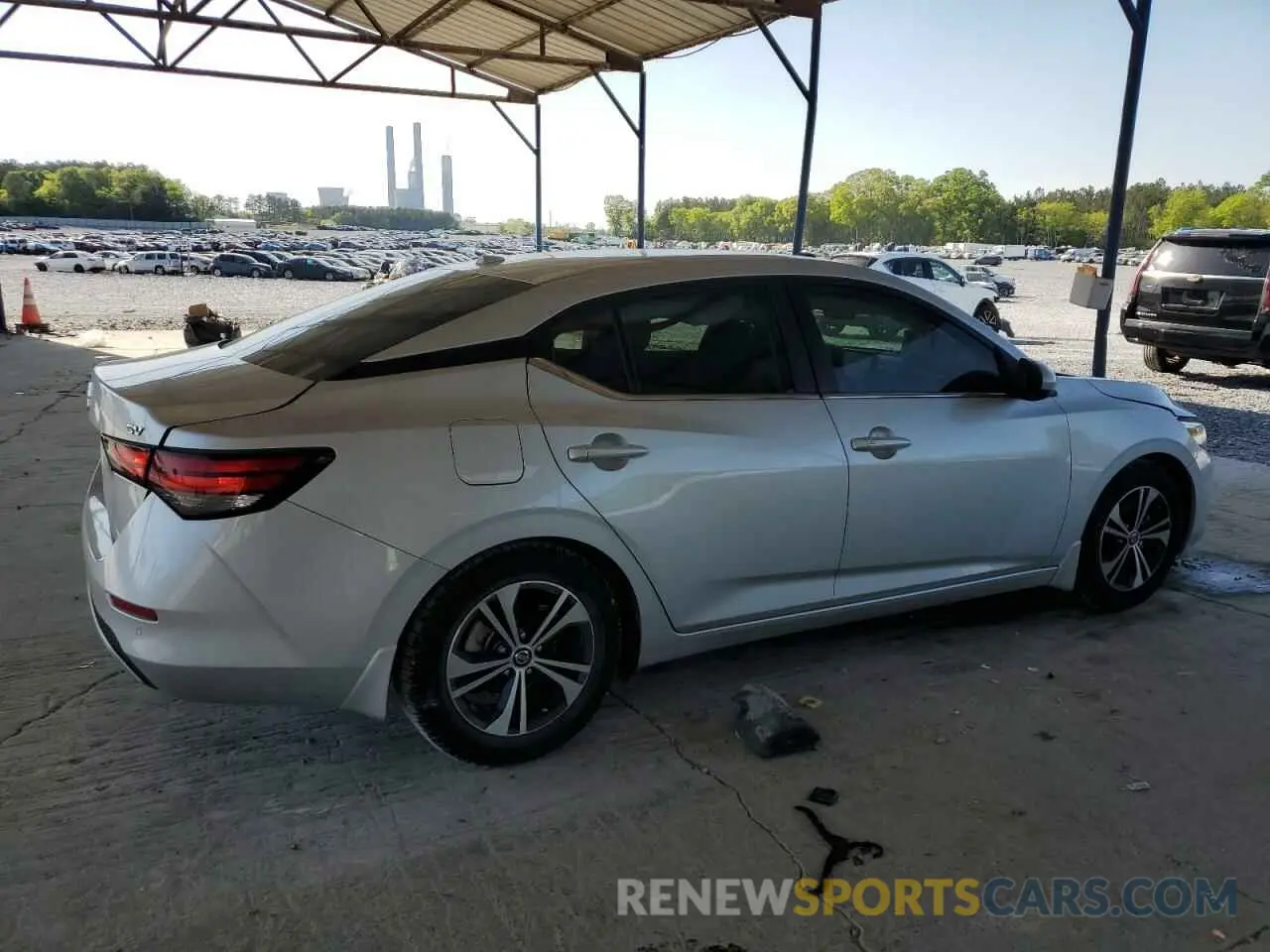 3 Photograph of a damaged car 3N1AB8CV6PY246154 NISSAN SENTRA 2023