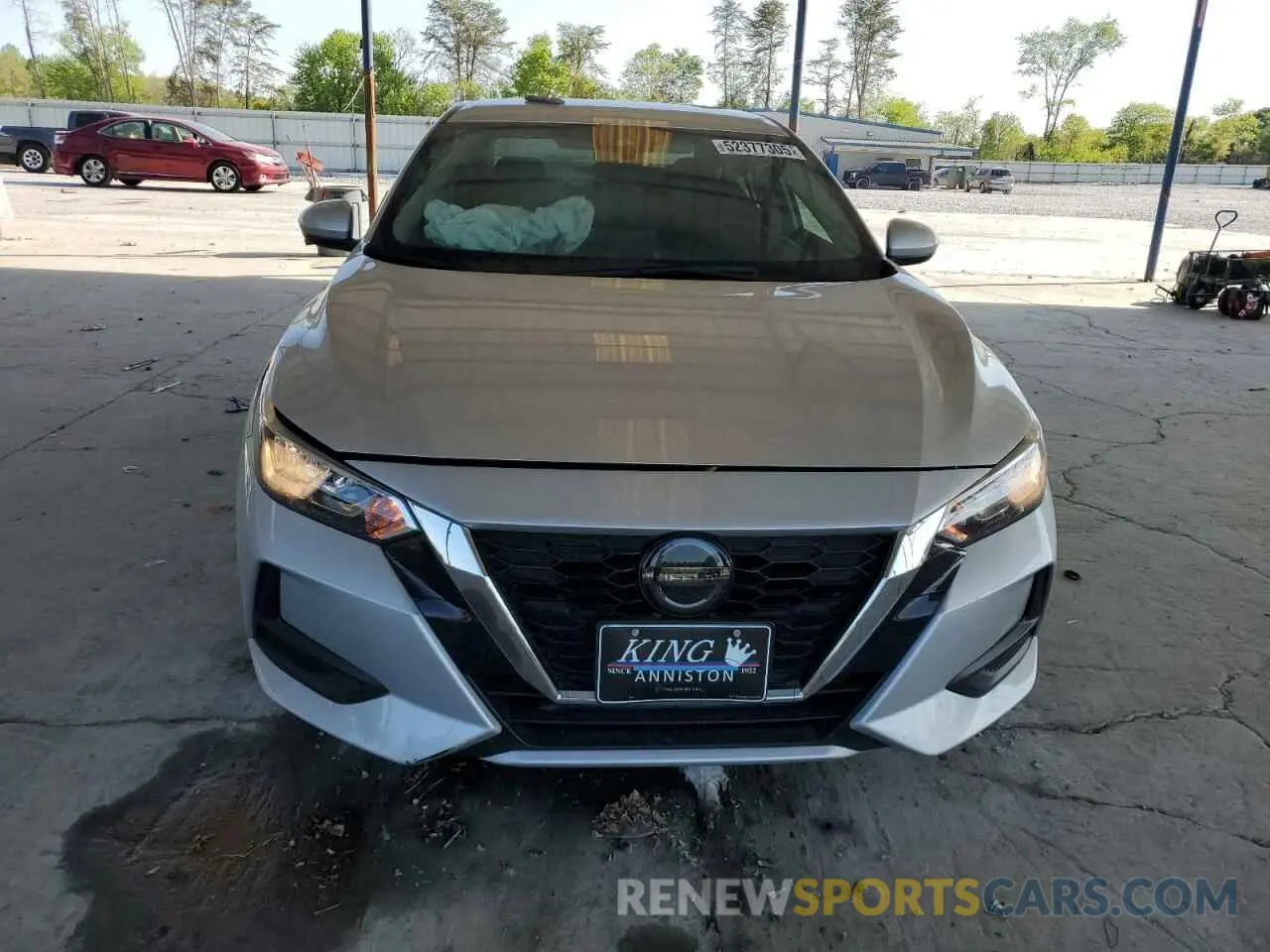 5 Photograph of a damaged car 3N1AB8CV6PY246154 NISSAN SENTRA 2023