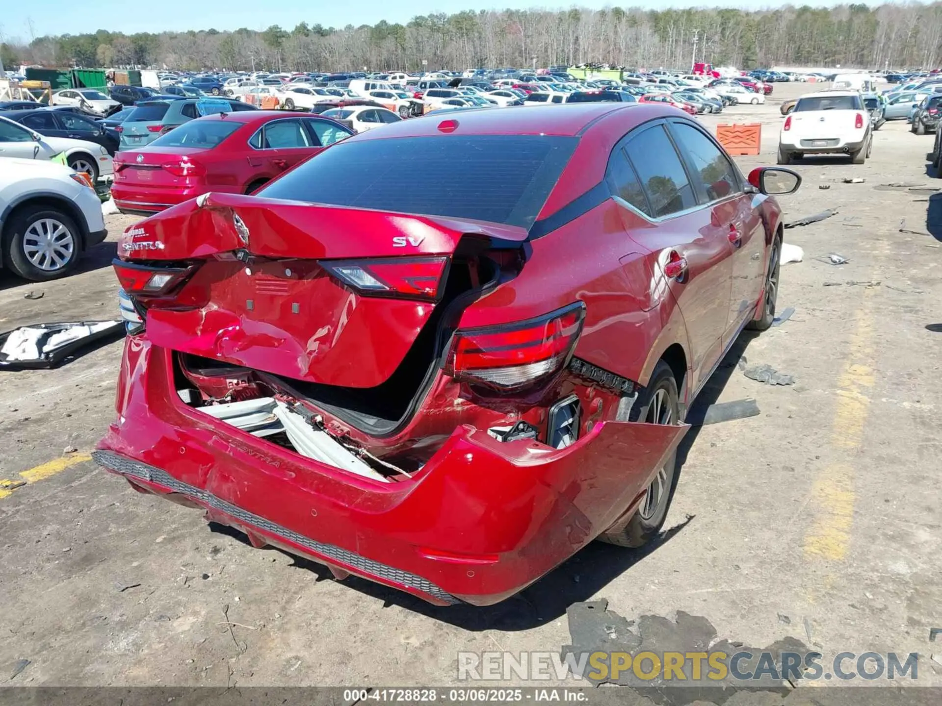 4 Photograph of a damaged car 3N1AB8CV6PY249328 NISSAN SENTRA 2023