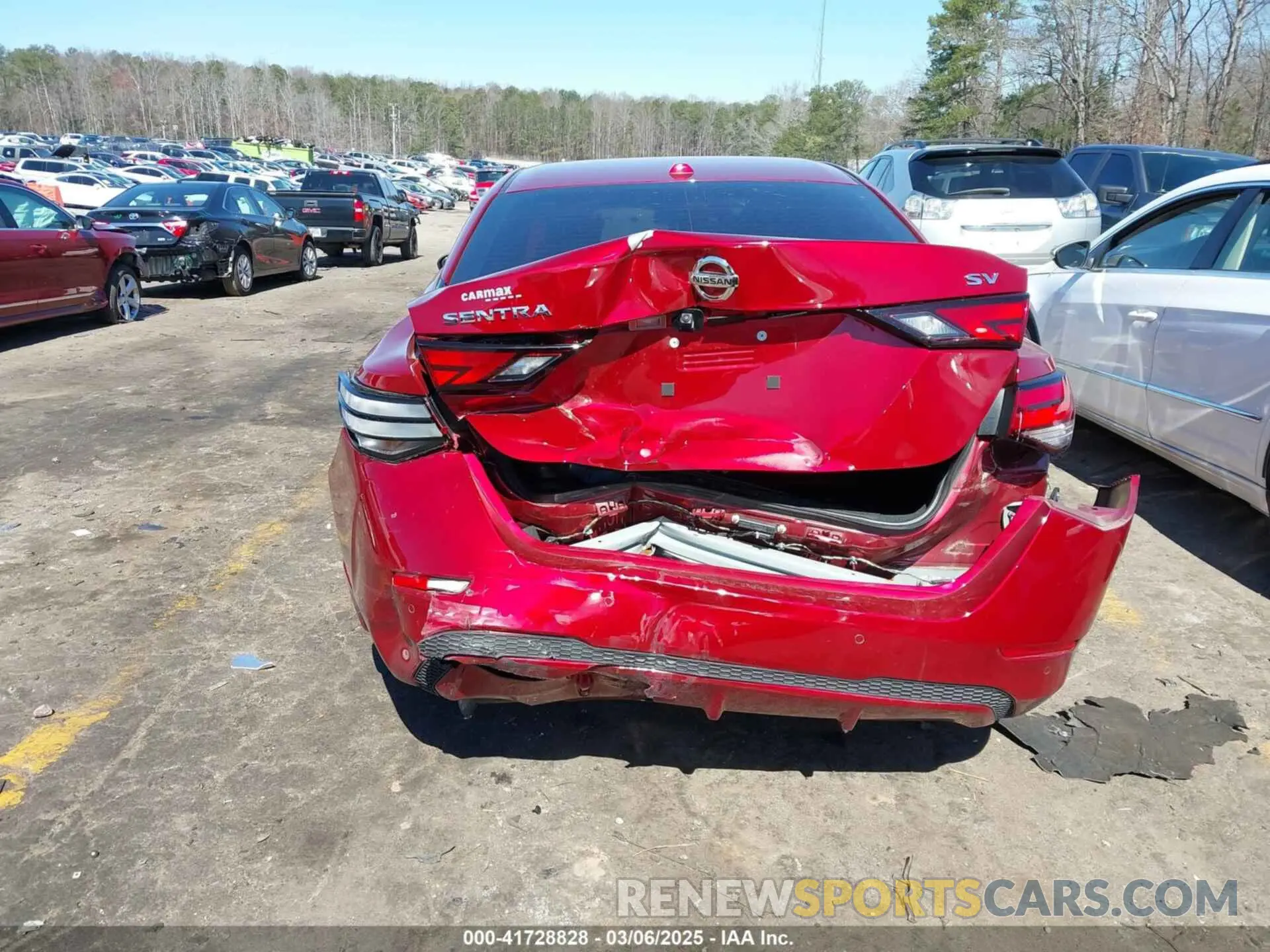6 Photograph of a damaged car 3N1AB8CV6PY249328 NISSAN SENTRA 2023