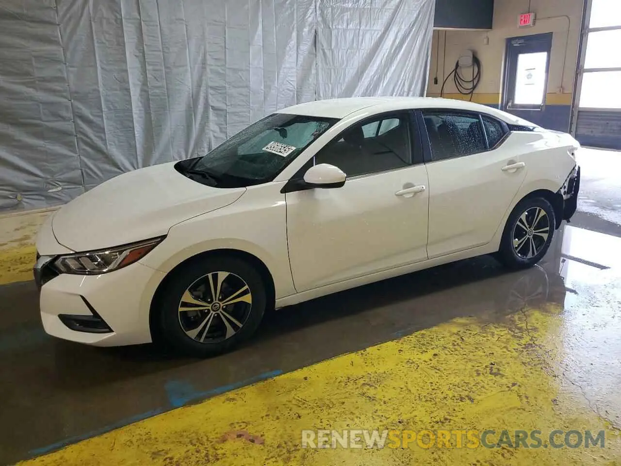 1 Photograph of a damaged car 3N1AB8CV6PY257185 NISSAN SENTRA 2023