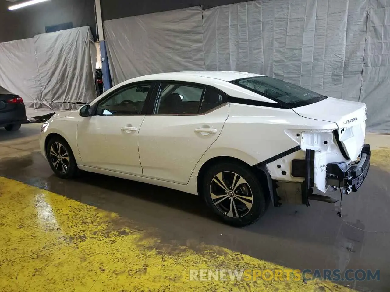 2 Photograph of a damaged car 3N1AB8CV6PY257185 NISSAN SENTRA 2023