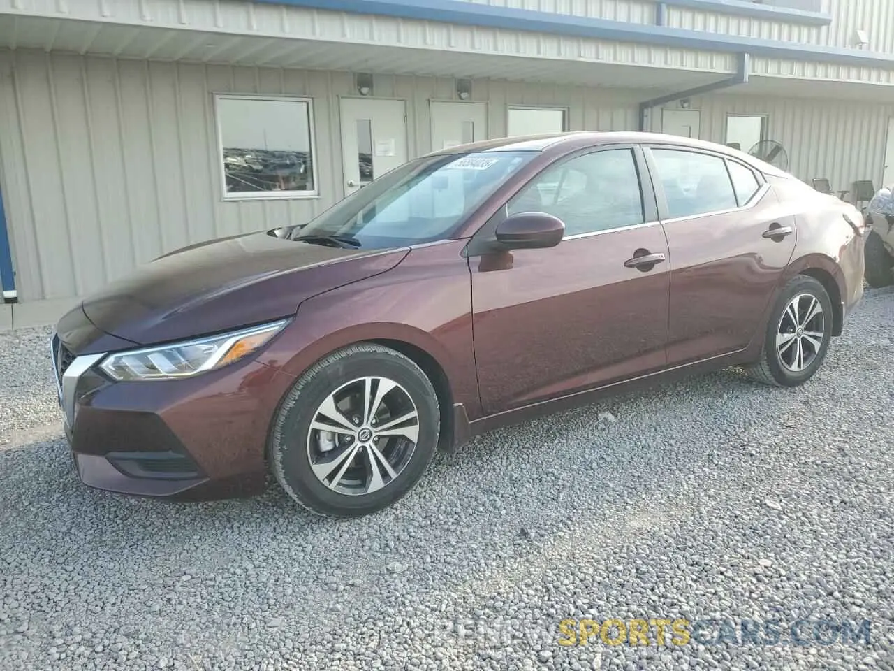 1 Photograph of a damaged car 3N1AB8CV6PY261611 NISSAN SENTRA 2023