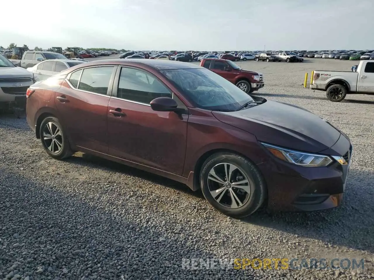 4 Photograph of a damaged car 3N1AB8CV6PY261611 NISSAN SENTRA 2023