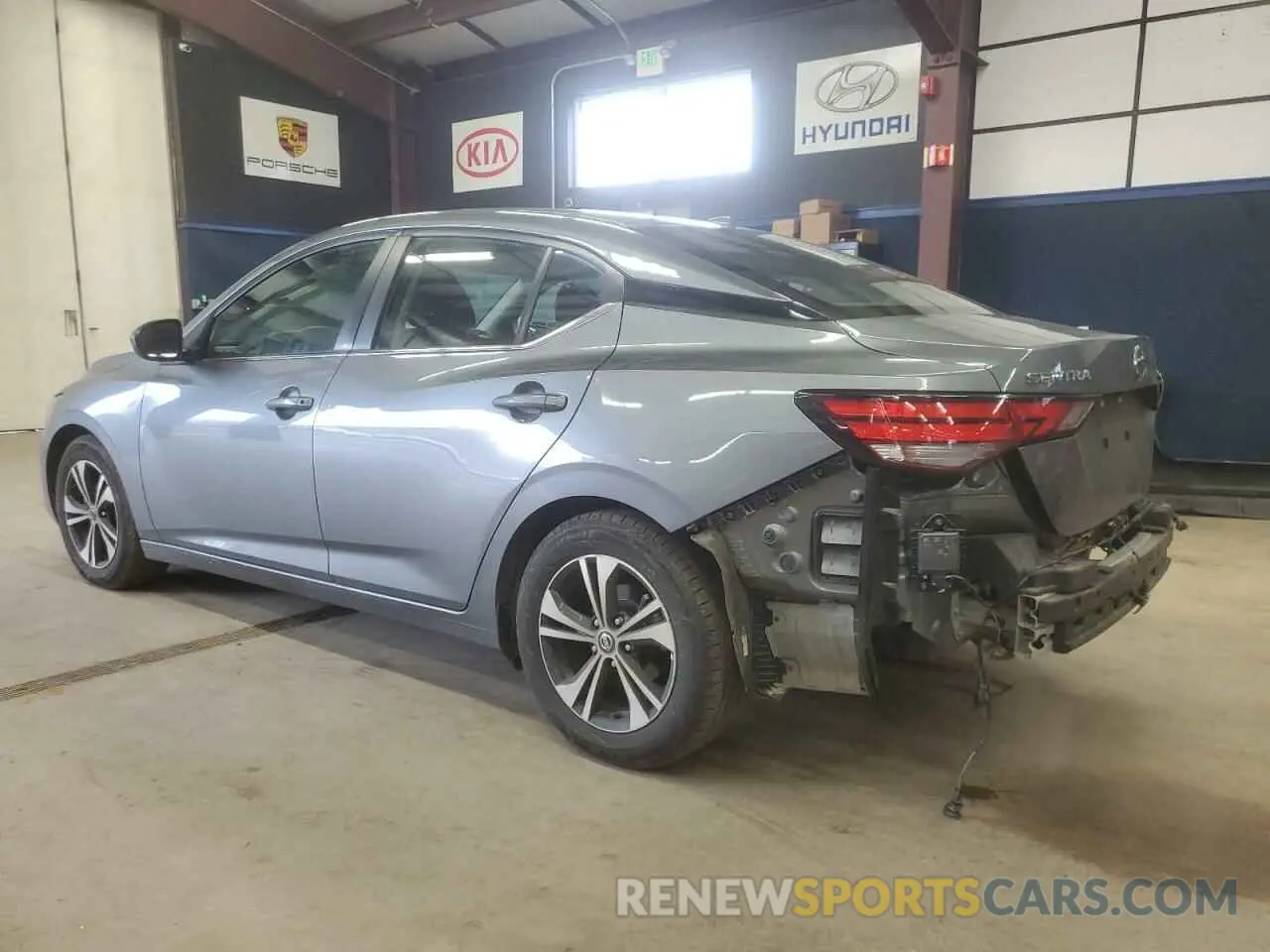 2 Photograph of a damaged car 3N1AB8CV6PY264203 NISSAN SENTRA 2023