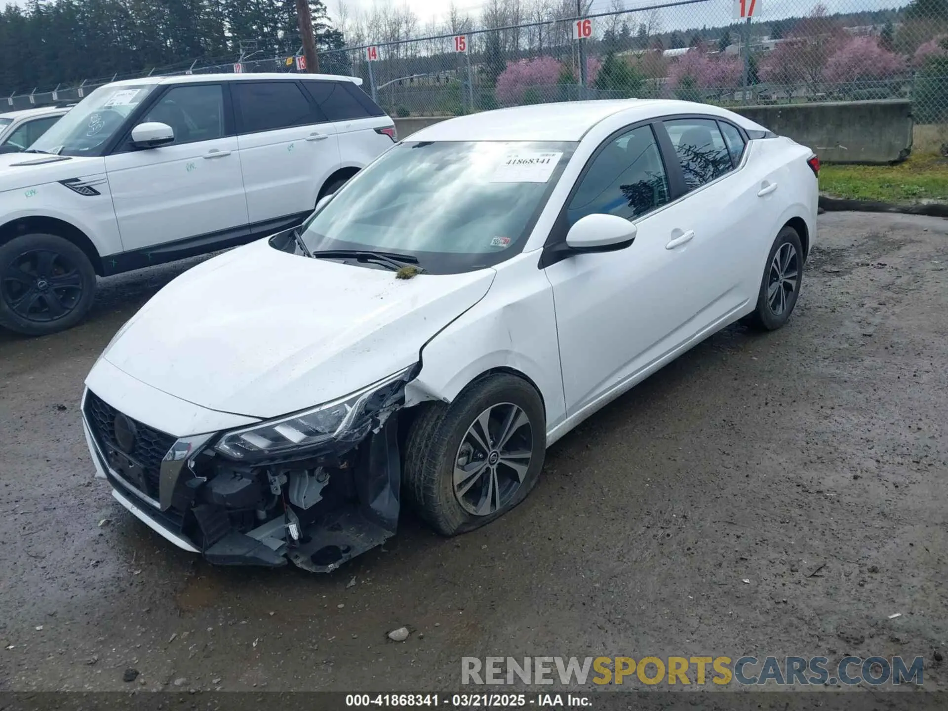 2 Photograph of a damaged car 3N1AB8CV6PY265139 NISSAN SENTRA 2023
