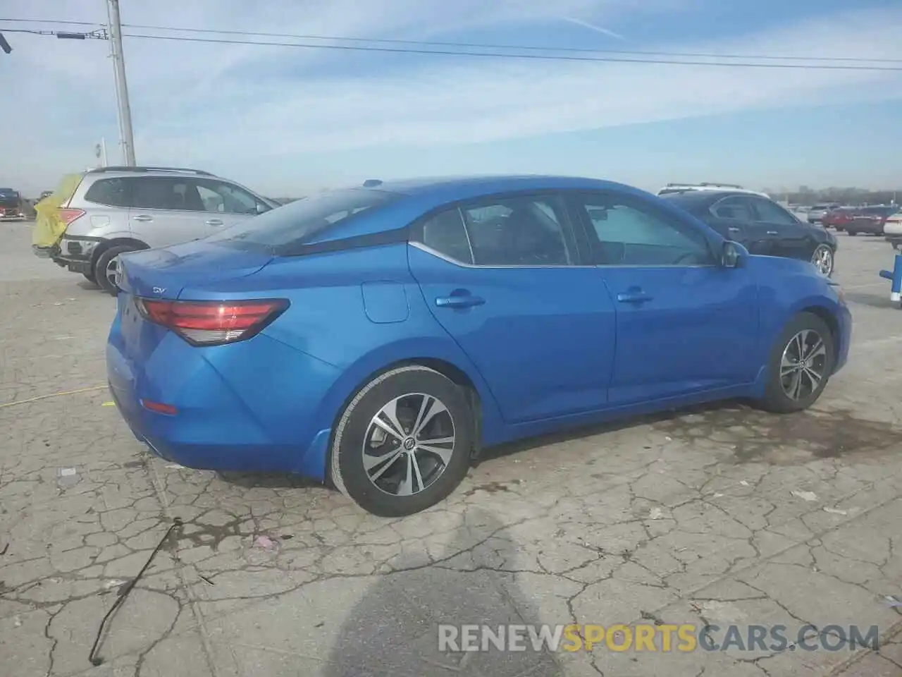 3 Photograph of a damaged car 3N1AB8CV6PY267747 NISSAN SENTRA 2023