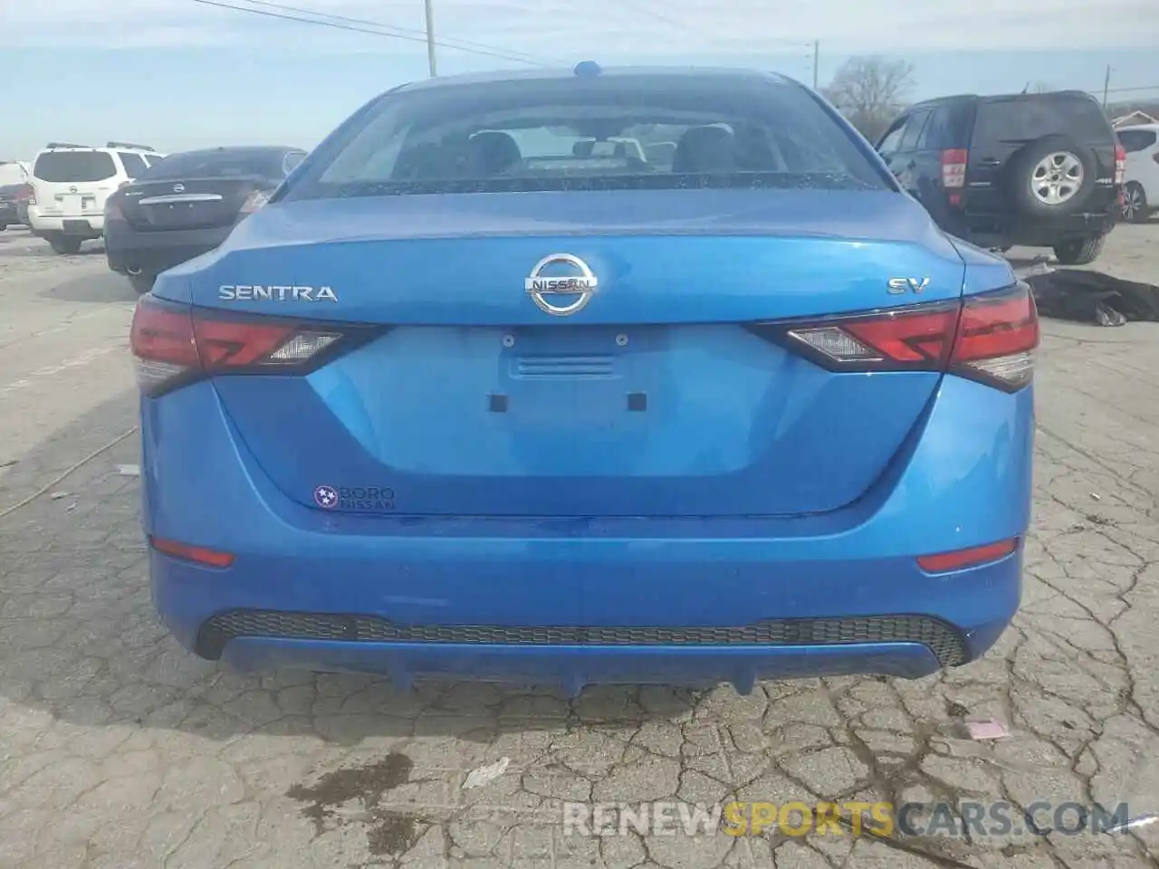 6 Photograph of a damaged car 3N1AB8CV6PY267747 NISSAN SENTRA 2023