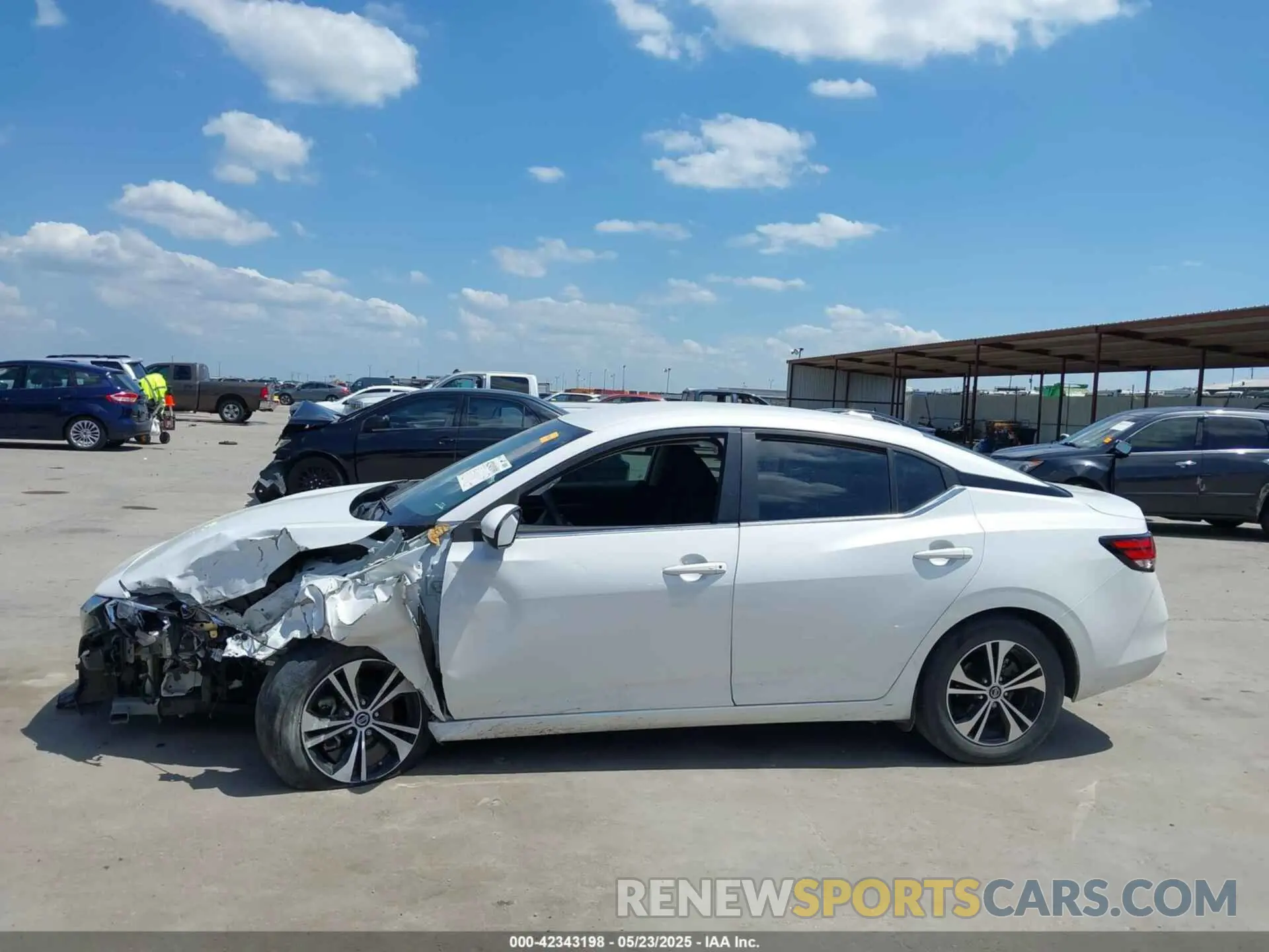 13 Photograph of a damaged car 3N1AB8CV6PY272351 NISSAN SENTRA 2023