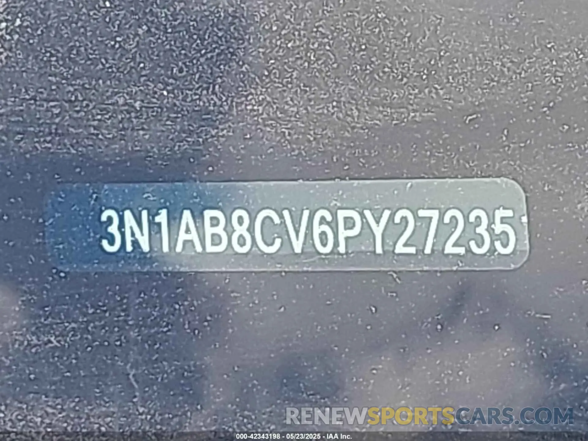 16 Photograph of a damaged car 3N1AB8CV6PY272351 NISSAN SENTRA 2023