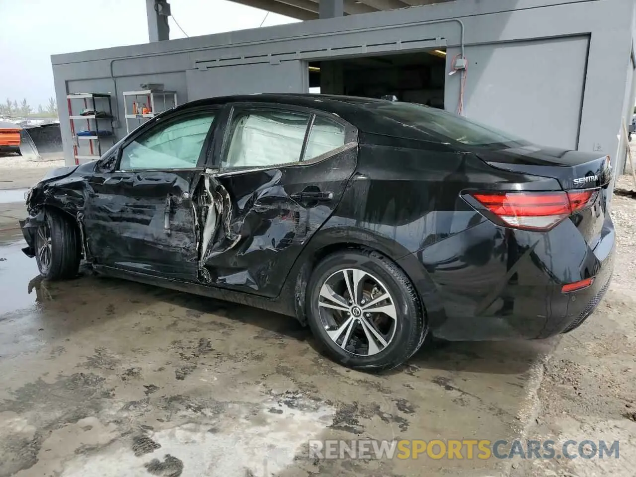 2 Photograph of a damaged car 3N1AB8CV6PY276108 NISSAN SENTRA 2023