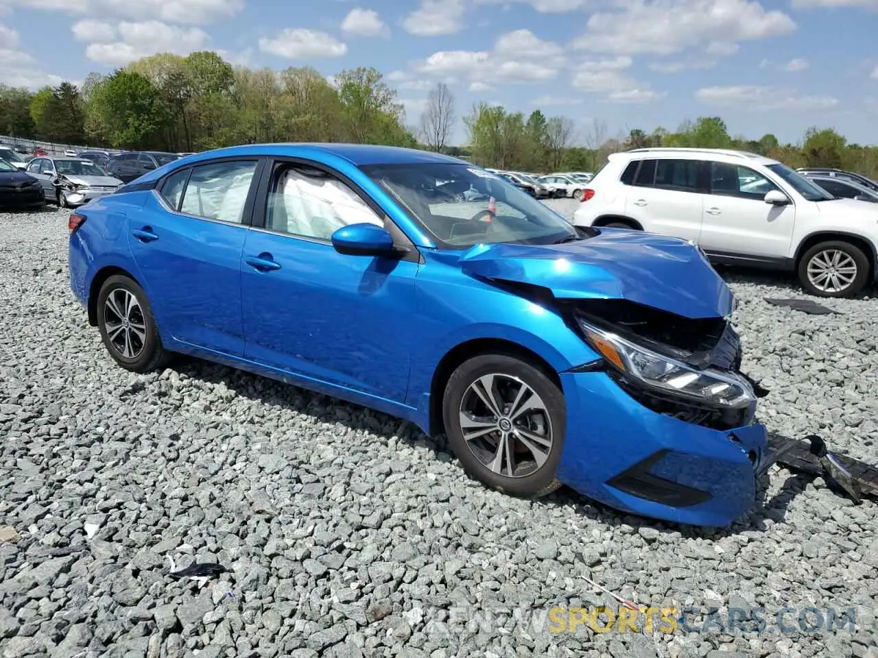 4 Photograph of a damaged car 3N1AB8CV6PY289473 NISSAN SENTRA 2023