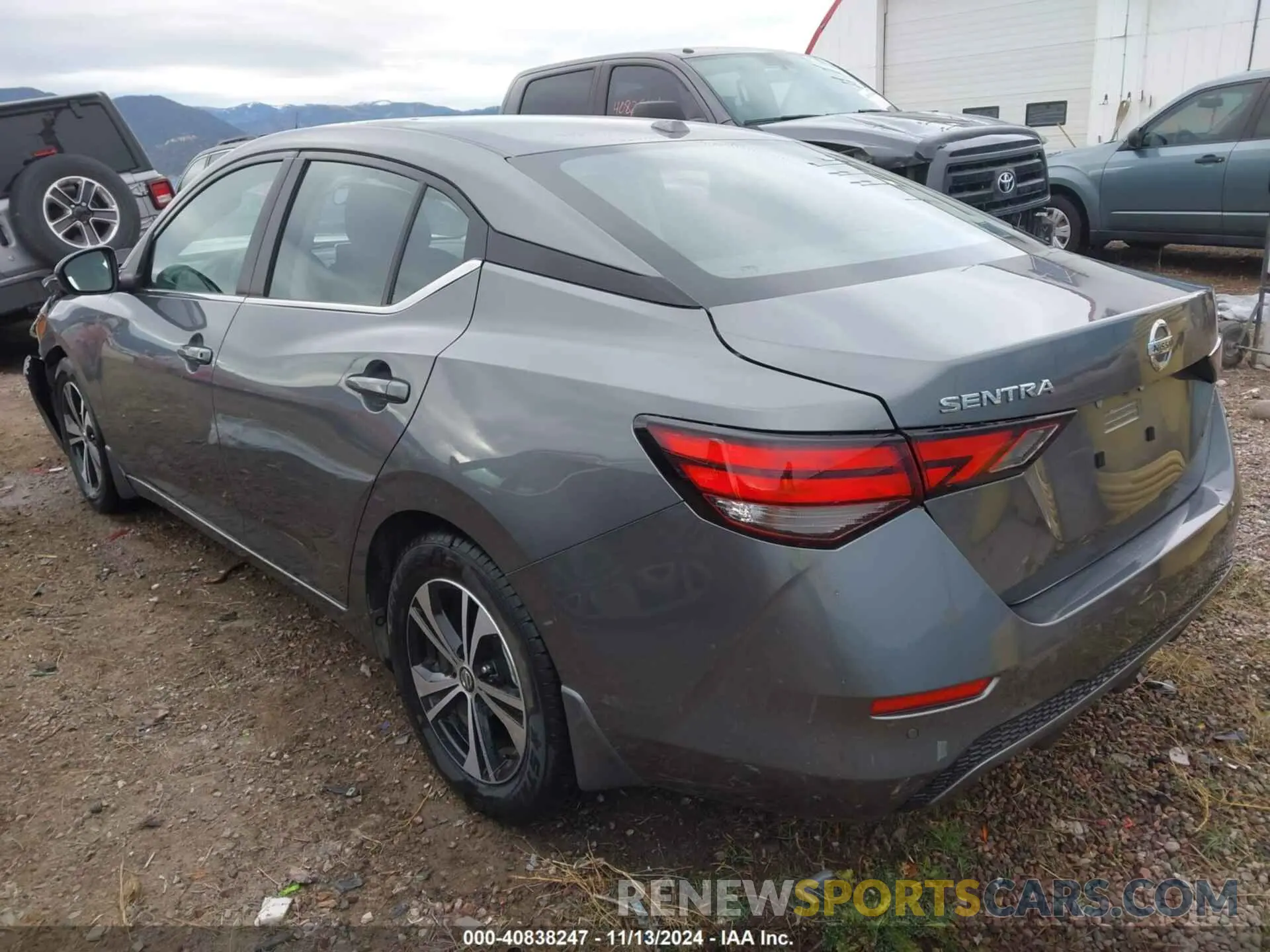 3 Photograph of a damaged car 3N1AB8CV6PY289599 NISSAN SENTRA 2023