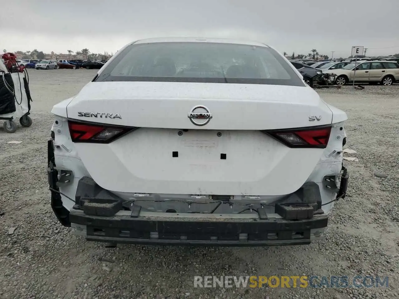 6 Photograph of a damaged car 3N1AB8CV6PY298285 NISSAN SENTRA 2023