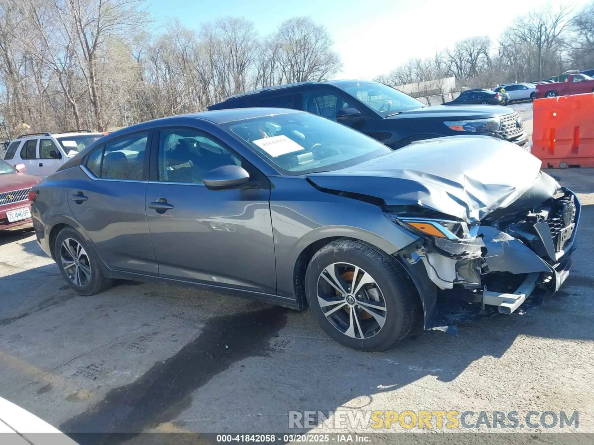 12 Photograph of a damaged car 3N1AB8CV6PY313870 NISSAN SENTRA 2023
