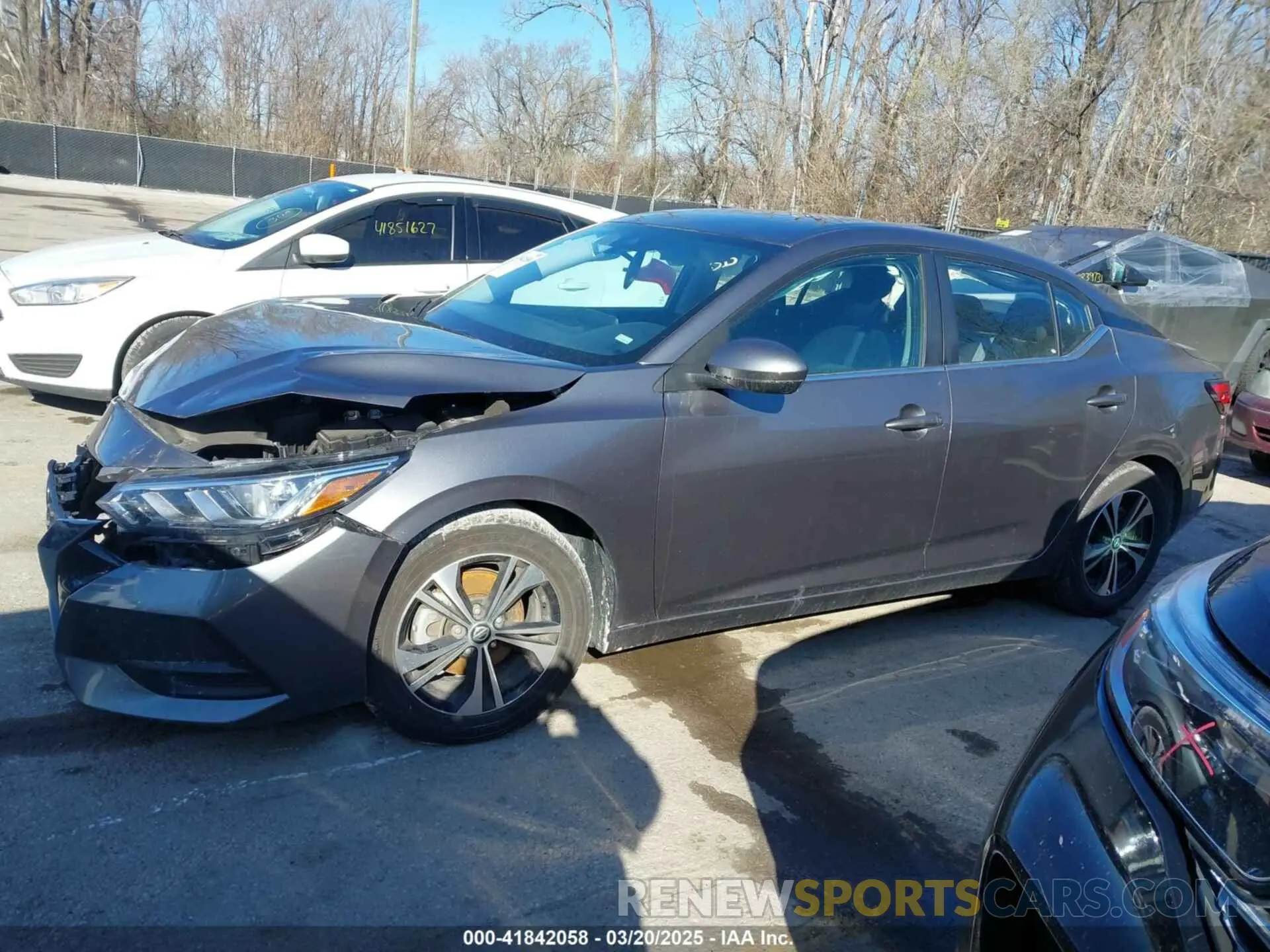 13 Photograph of a damaged car 3N1AB8CV6PY313870 NISSAN SENTRA 2023