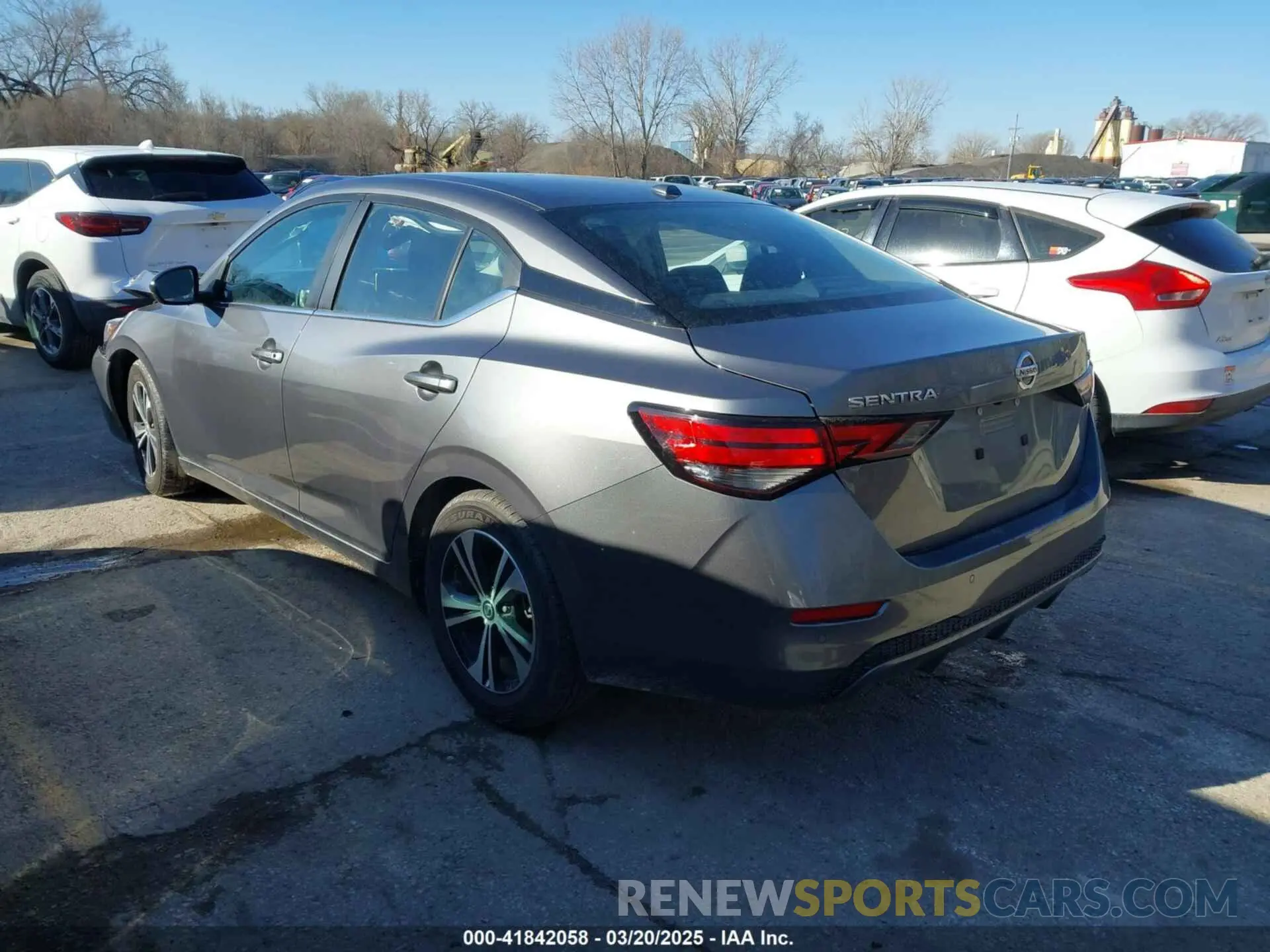 3 Photograph of a damaged car 3N1AB8CV6PY313870 NISSAN SENTRA 2023