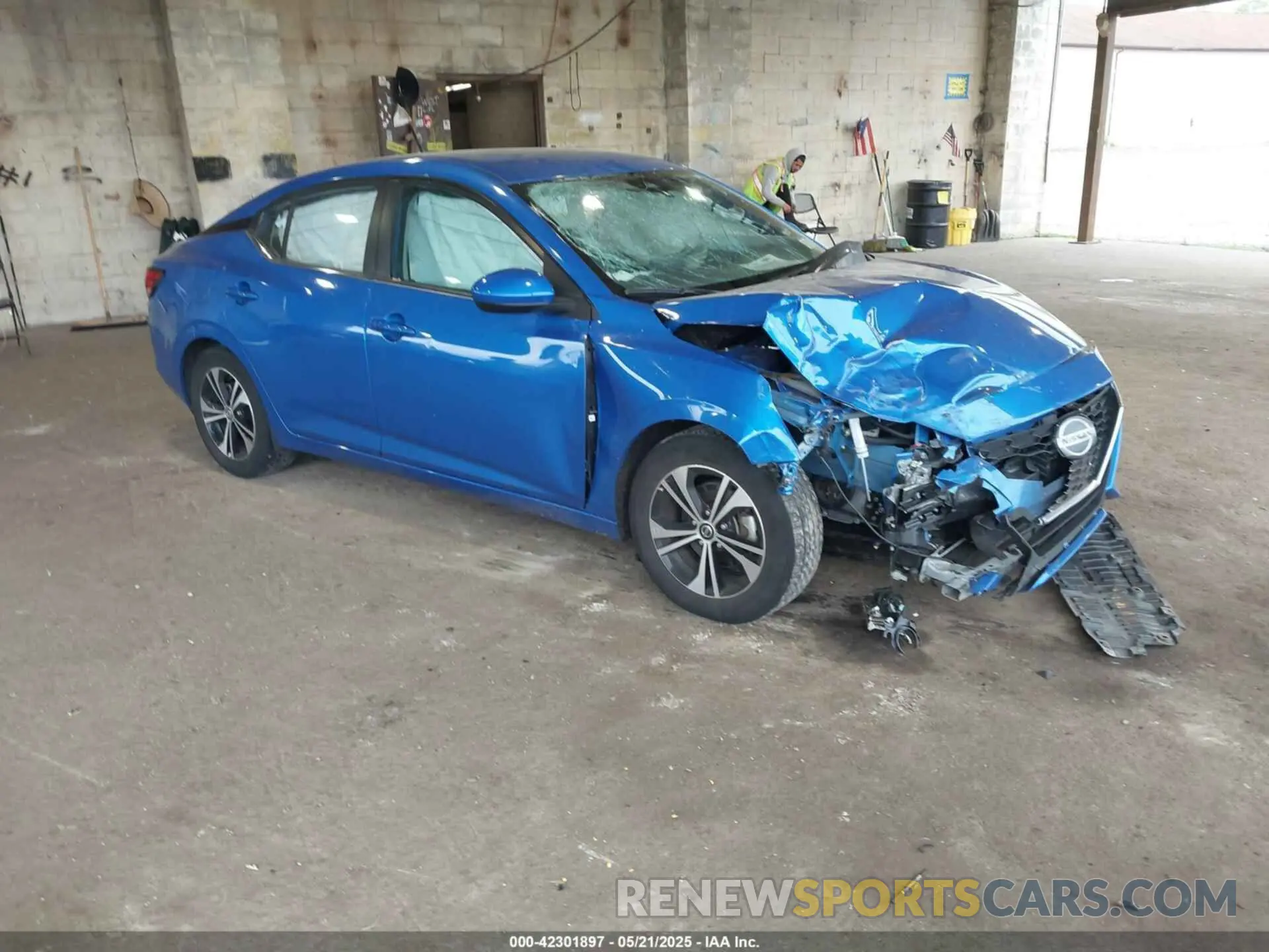 1 Photograph of a damaged car 3N1AB8CV6PY323539 NISSAN SENTRA 2023