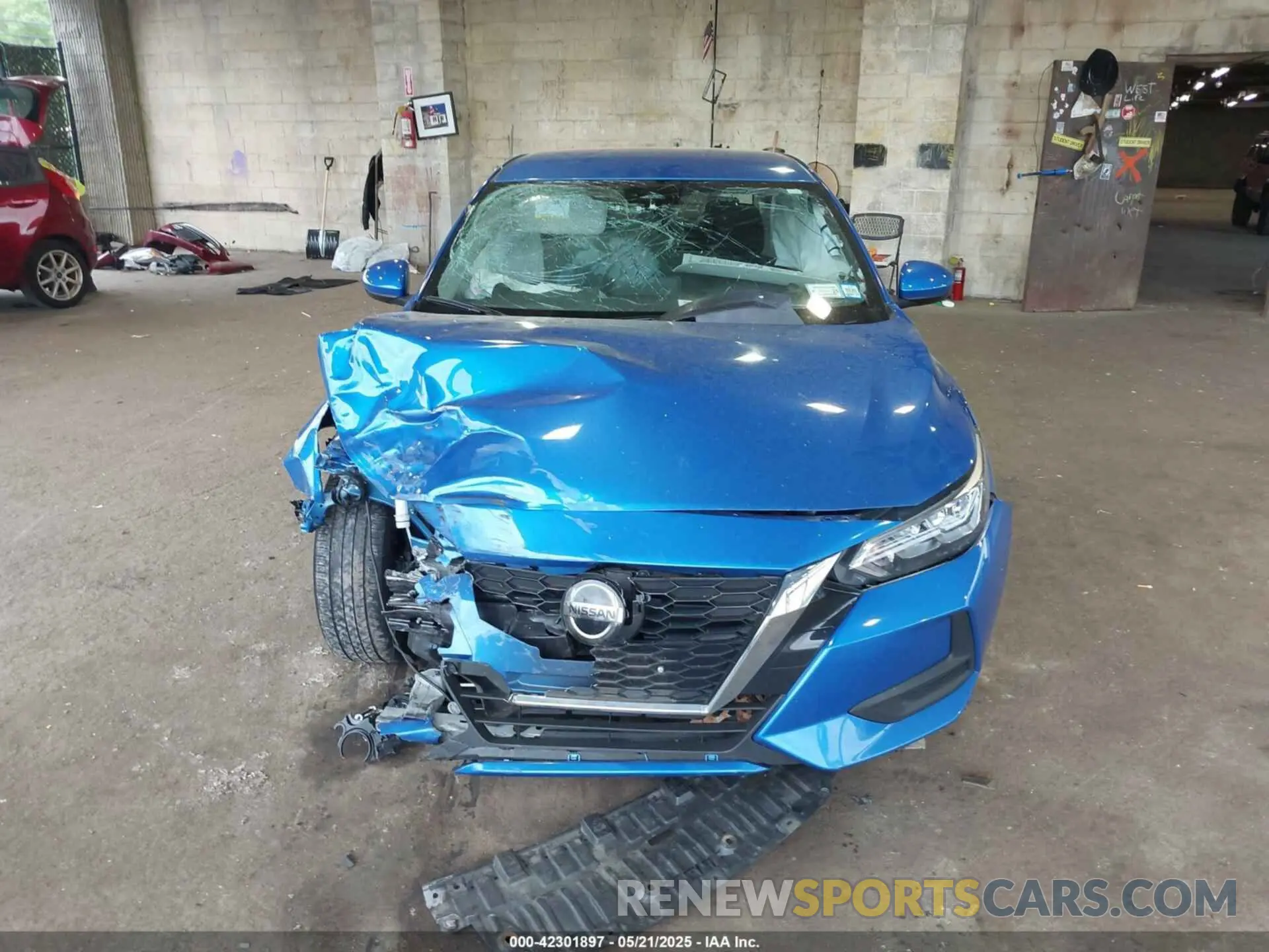 13 Photograph of a damaged car 3N1AB8CV6PY323539 NISSAN SENTRA 2023