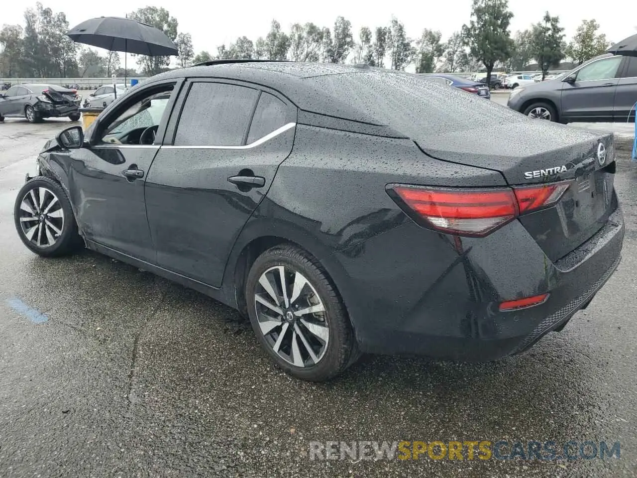 2 Photograph of a damaged car 3N1AB8CV7PY221960 NISSAN SENTRA 2023