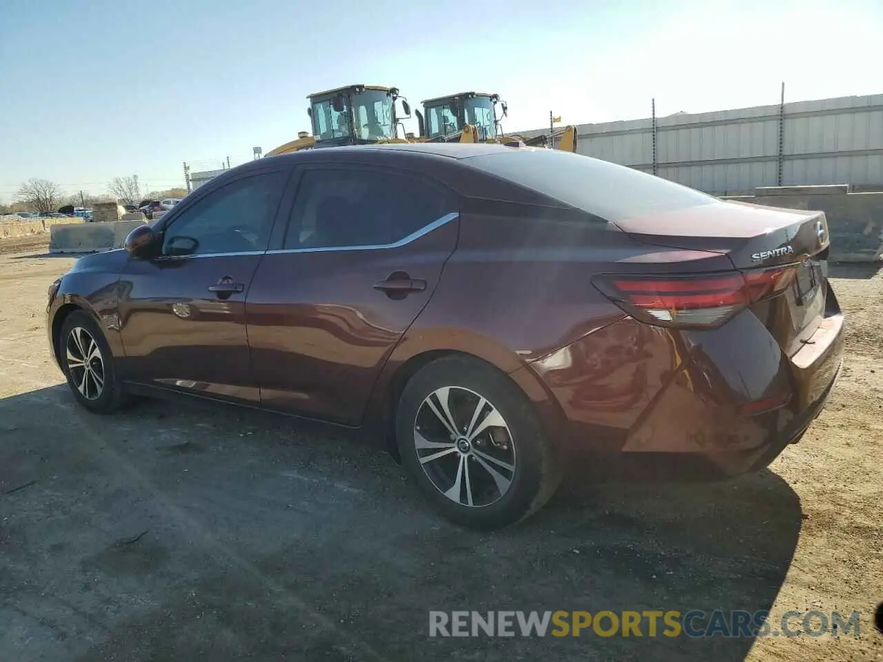 2 Photograph of a damaged car 3N1AB8CV7PY225734 NISSAN SENTRA 2023