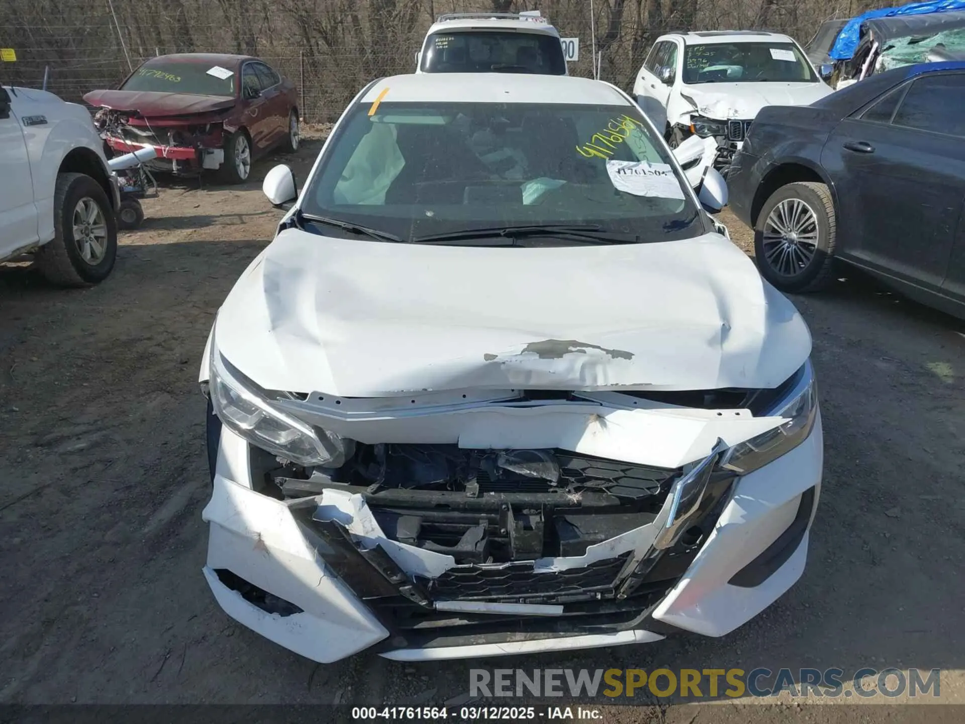 12 Photograph of a damaged car 3N1AB8CV7PY226009 NISSAN SENTRA 2023