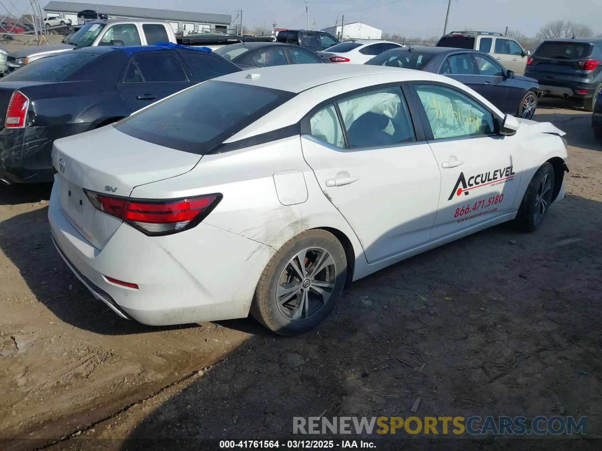 4 Photograph of a damaged car 3N1AB8CV7PY226009 NISSAN SENTRA 2023