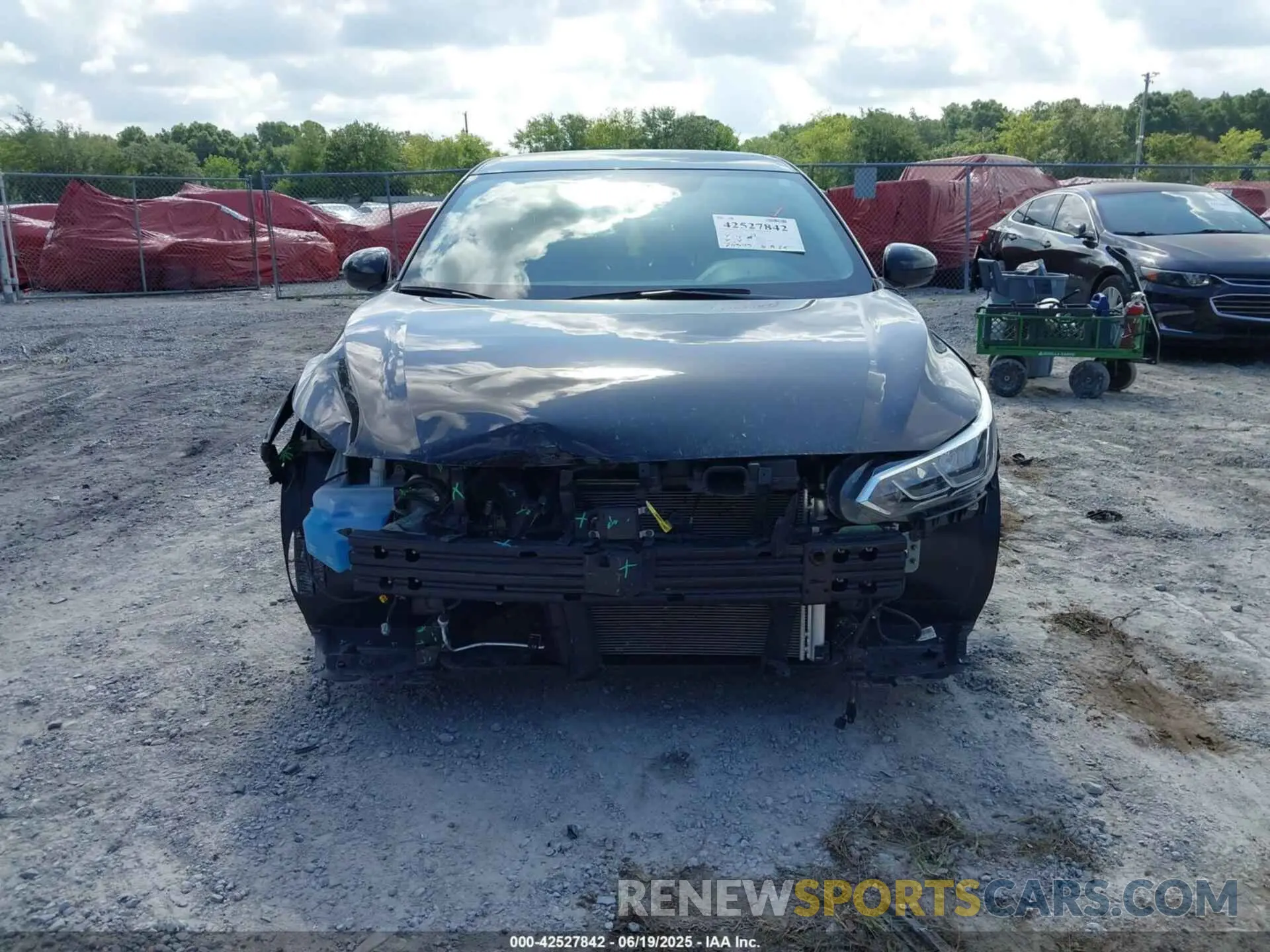 12 Photograph of a damaged car 3N1AB8CV7PY226110 NISSAN SENTRA 2023