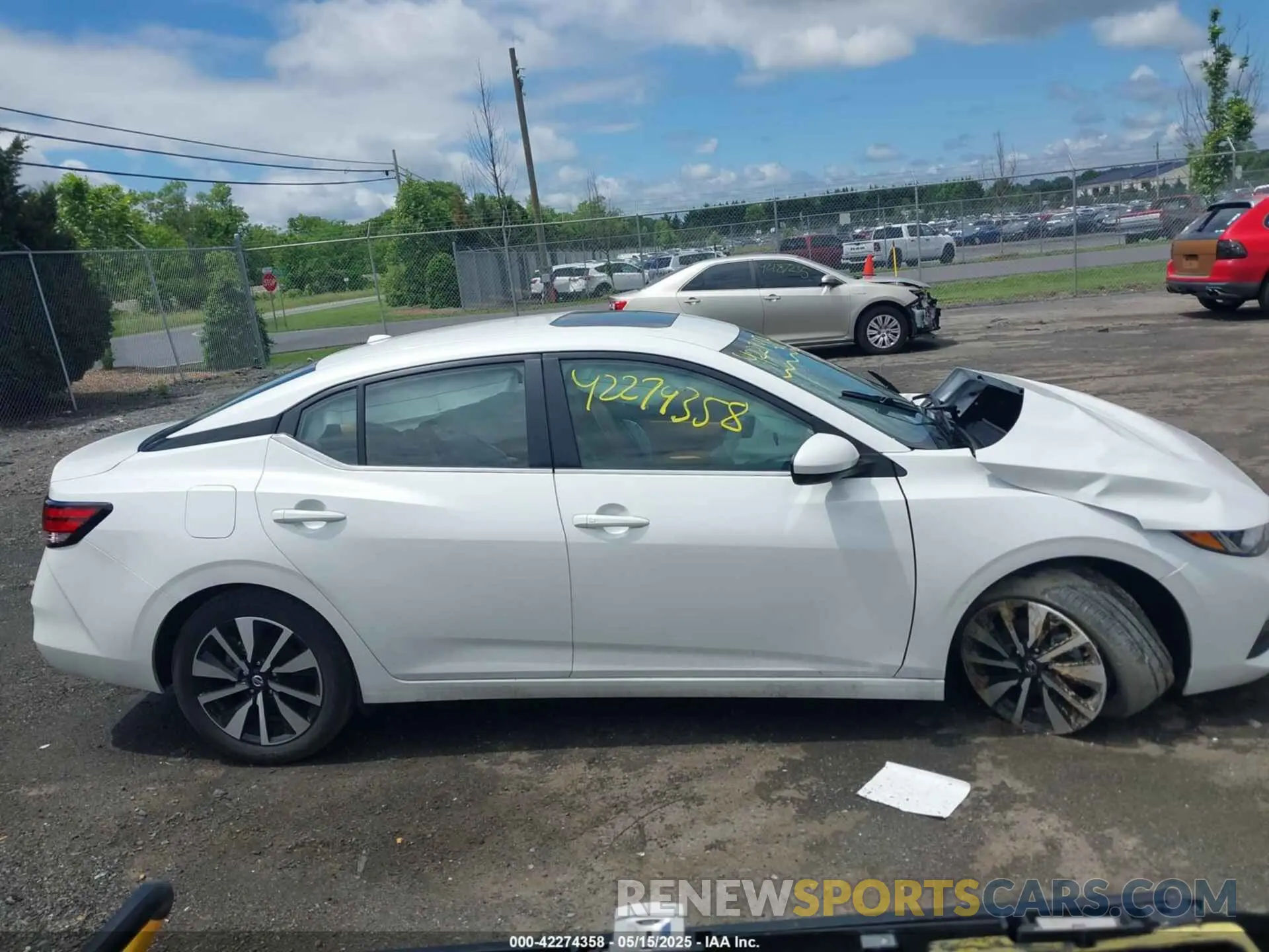 13 Photograph of a damaged car 3N1AB8CV7PY233462 NISSAN SENTRA 2023