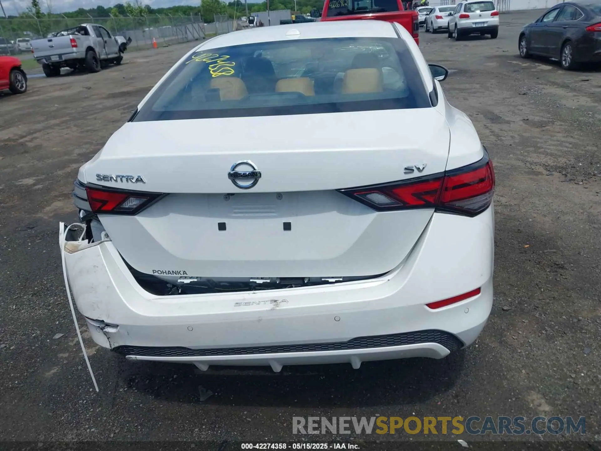 16 Photograph of a damaged car 3N1AB8CV7PY233462 NISSAN SENTRA 2023