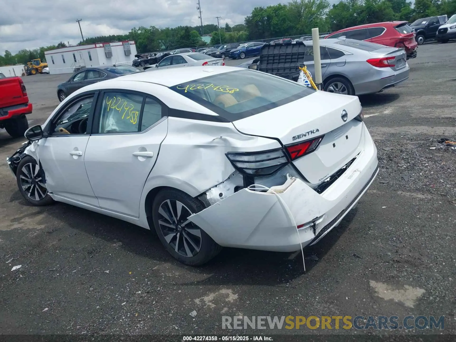 3 Photograph of a damaged car 3N1AB8CV7PY233462 NISSAN SENTRA 2023