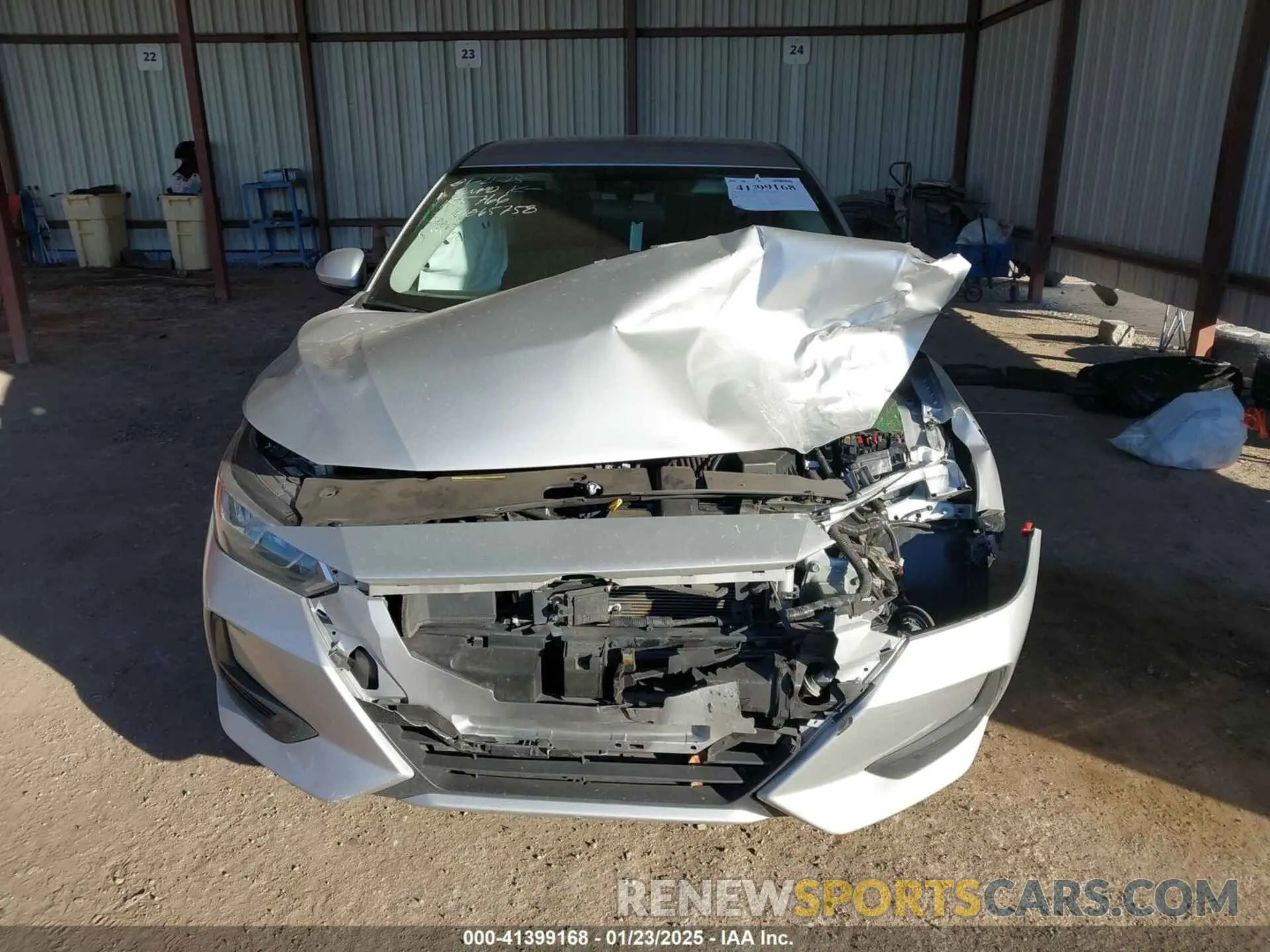 11 Photograph of a damaged car 3N1AB8CV7PY253369 NISSAN SENTRA 2023