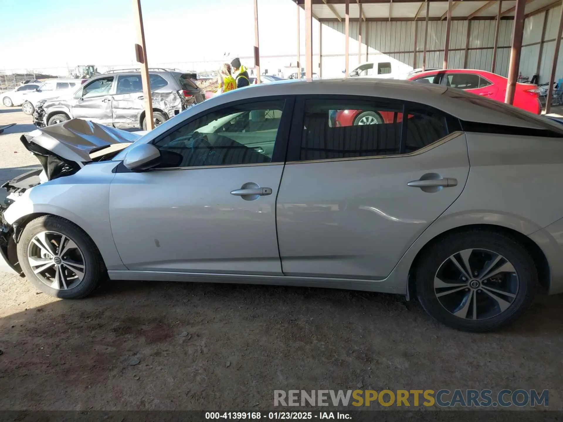 13 Photograph of a damaged car 3N1AB8CV7PY253369 NISSAN SENTRA 2023